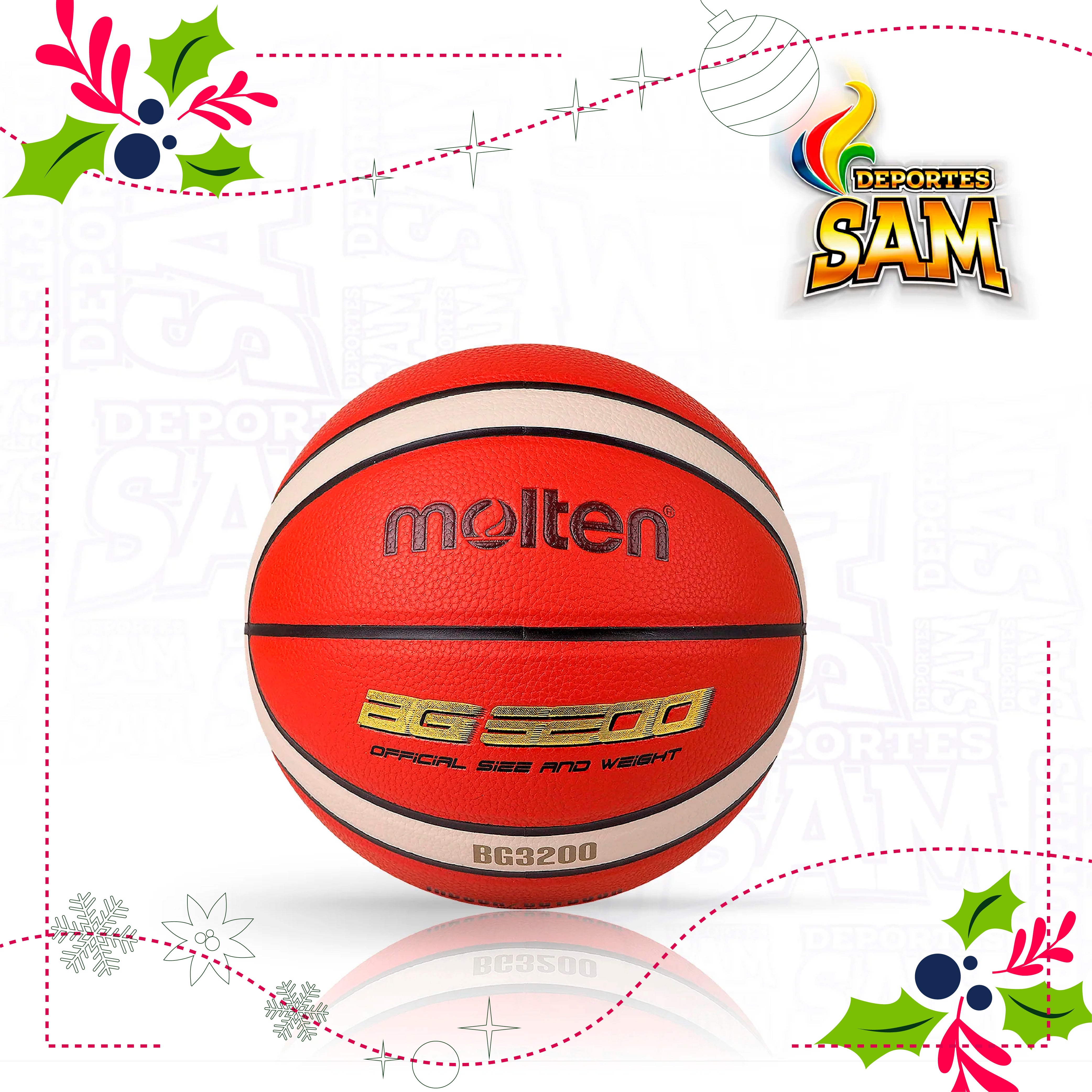 BALON BALONCESTO MOLTEN N.6 12 PAN B6G3200
