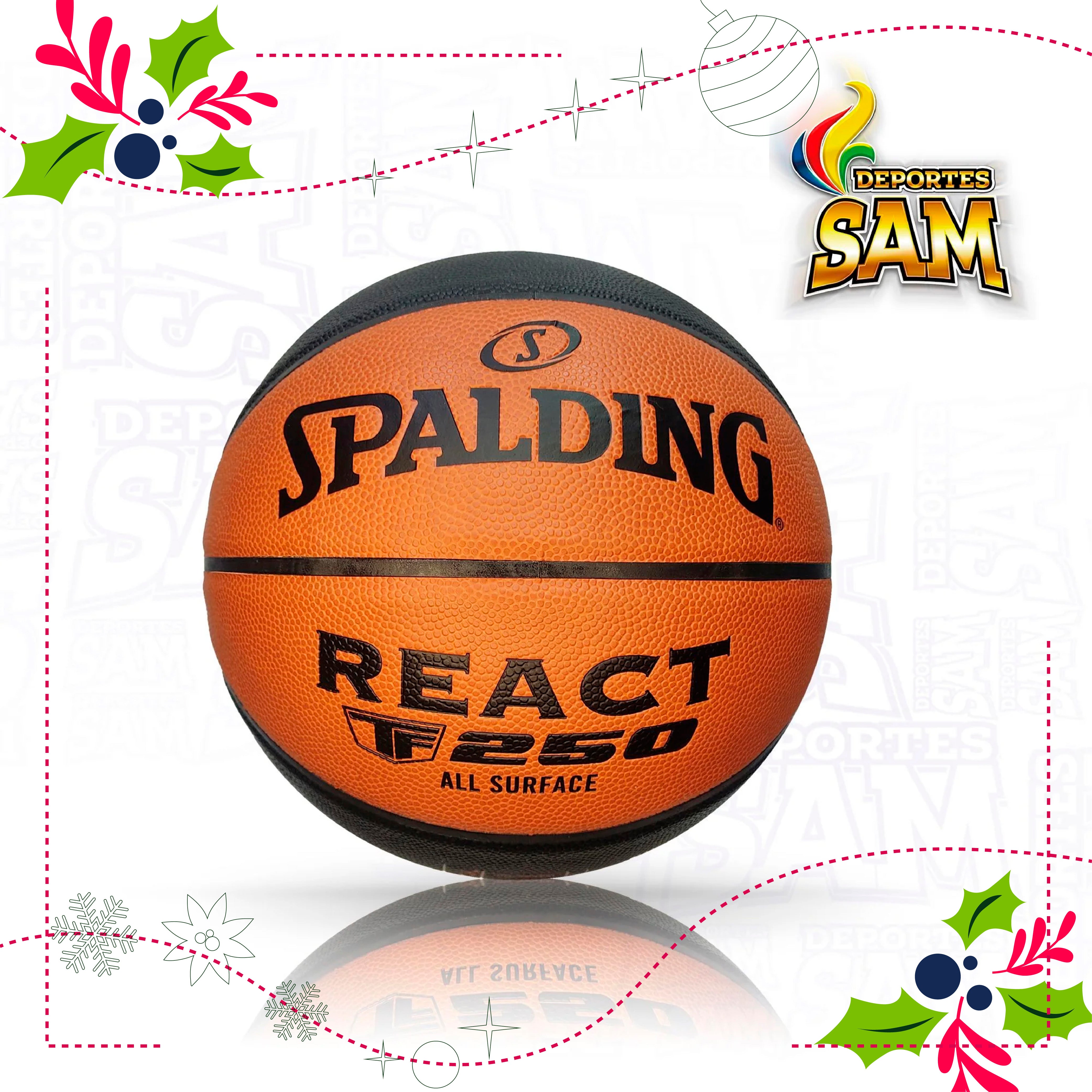 BALON BALONCESTO SPALDING TF-250 CUERO