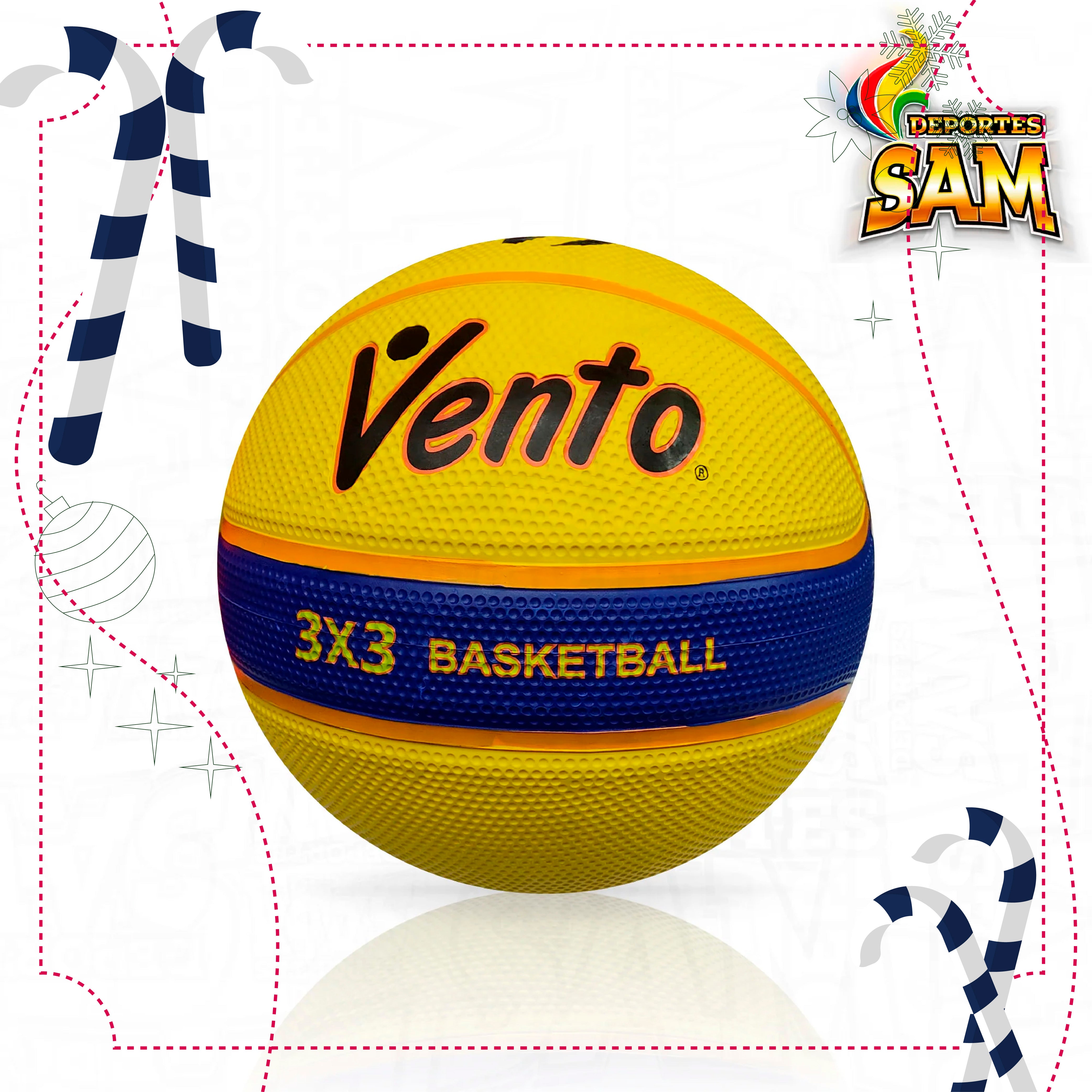 BALON BALONCESTO VENTO 3X3 CAUCHO