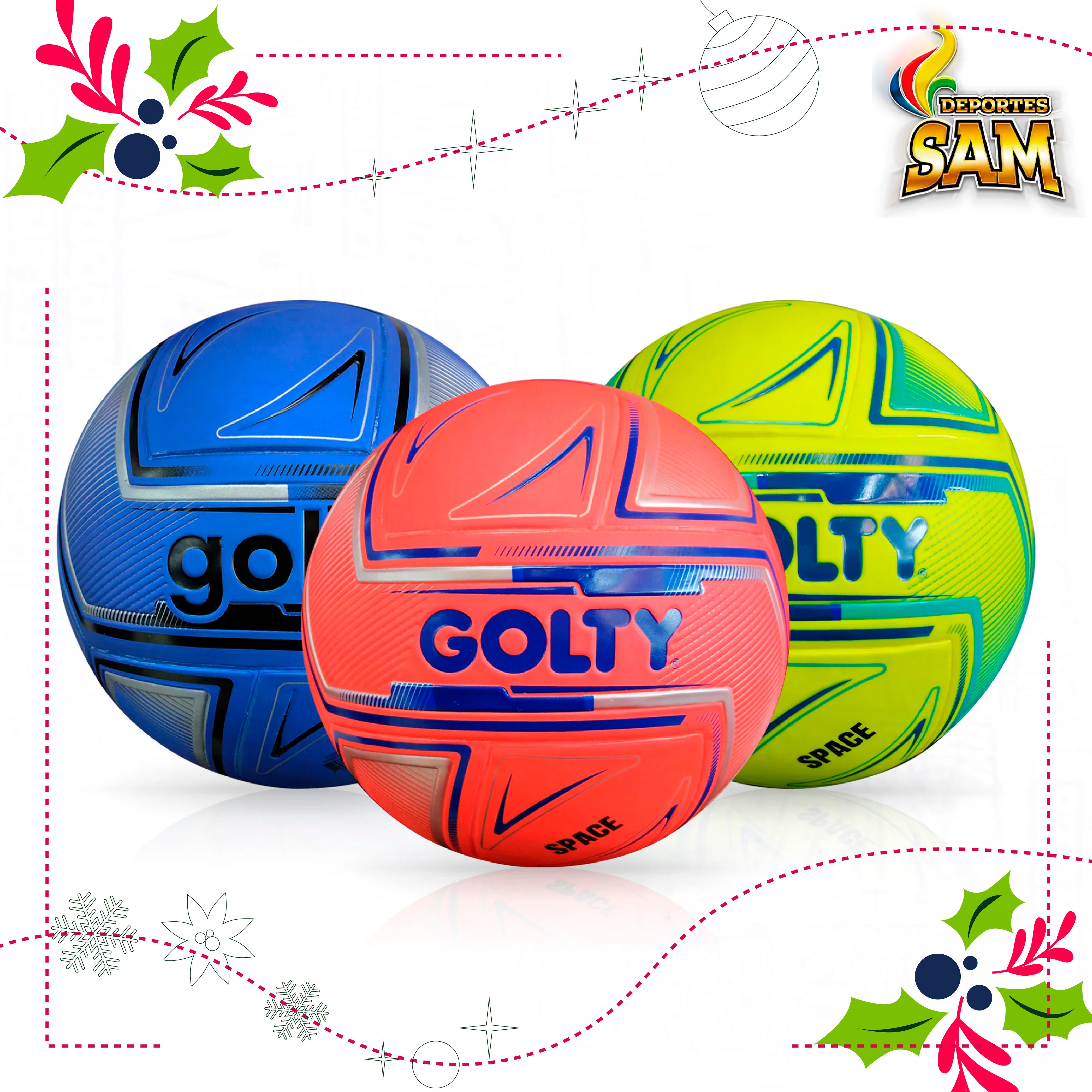 BALÓN FUTBOL COMPETENCIA TECH #4 GOLTY