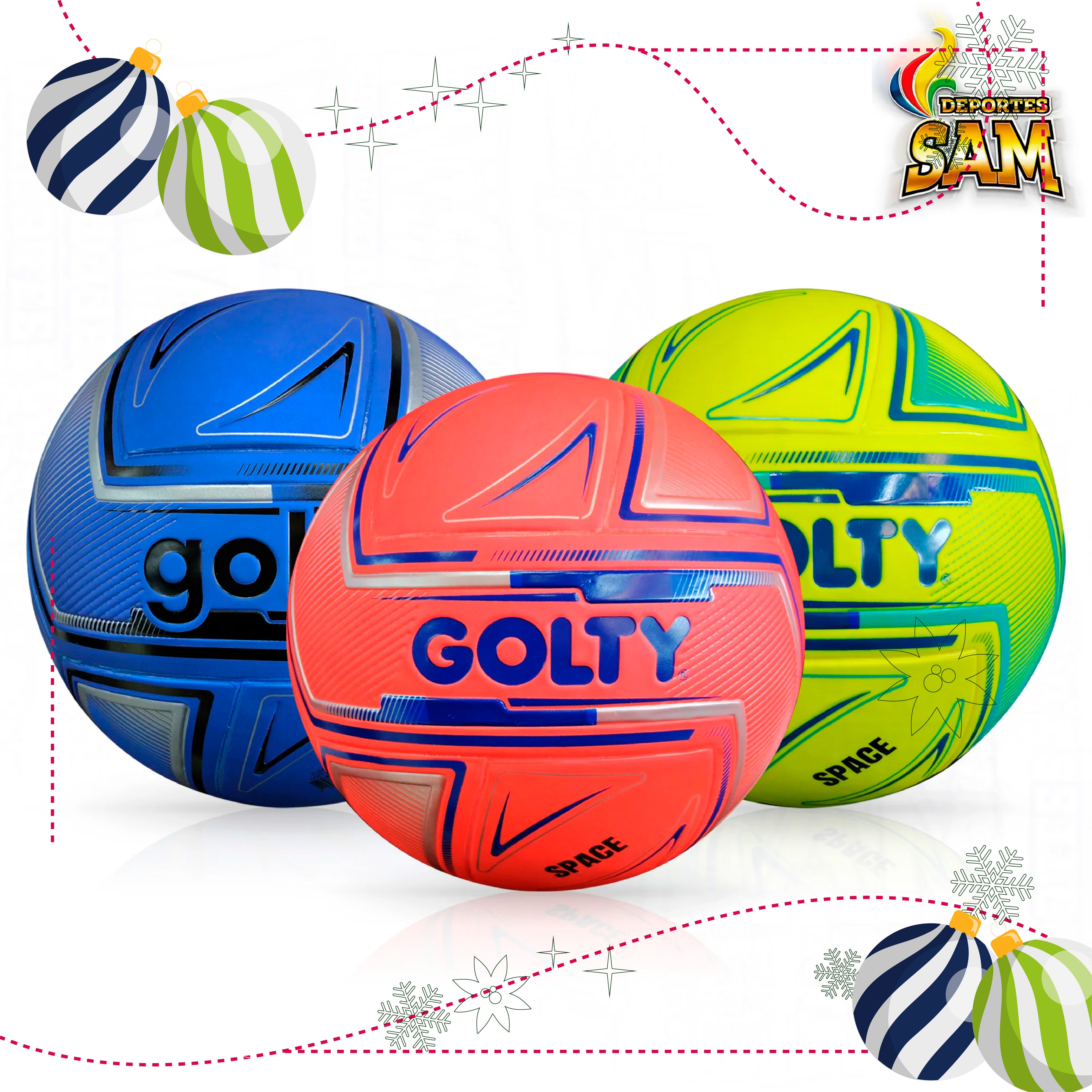 BALÓN FUTBOL COMPETENCIA TECH #5 GOLTY