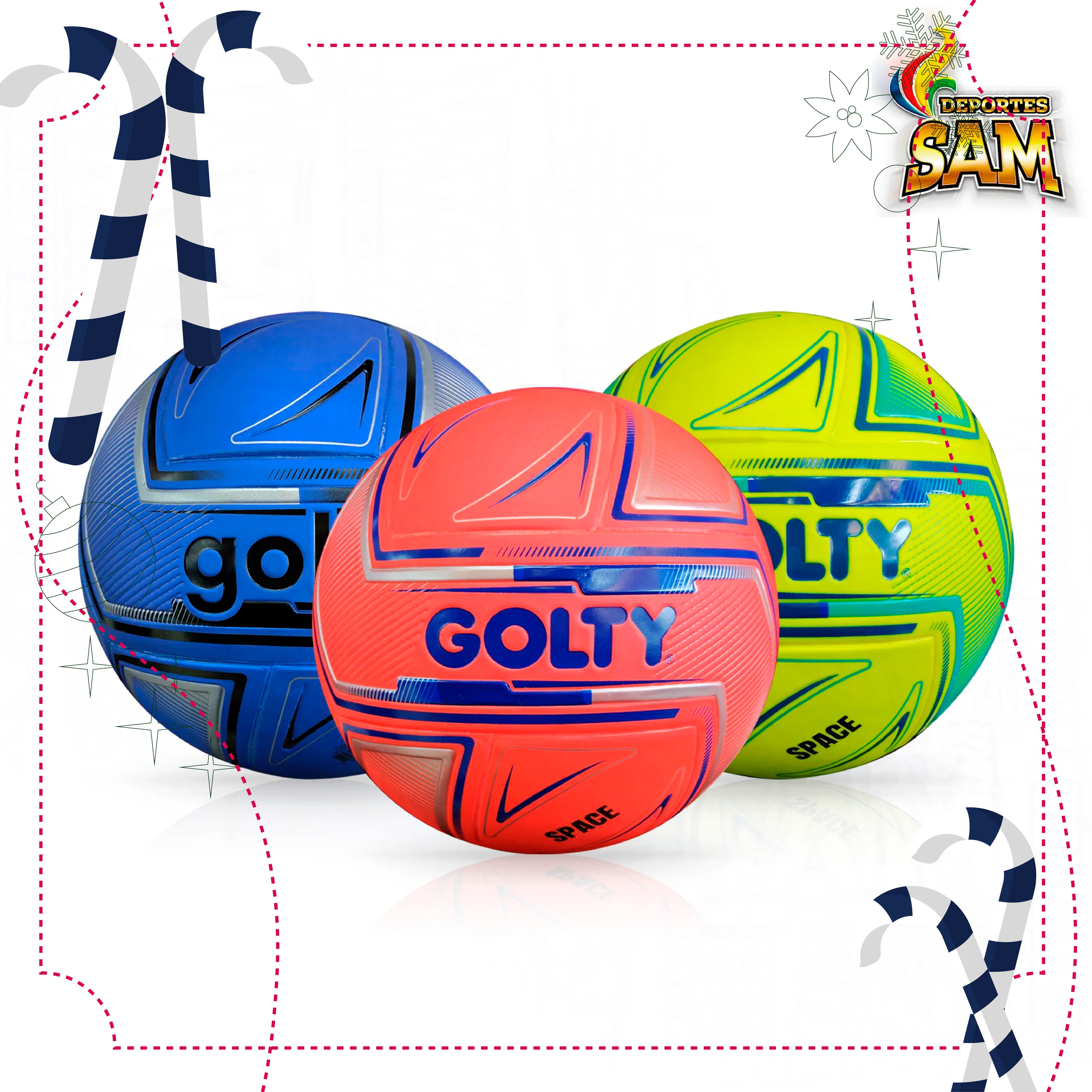 BALÓN FUTBOL COMPETENCIA TECH#3 GOLTY