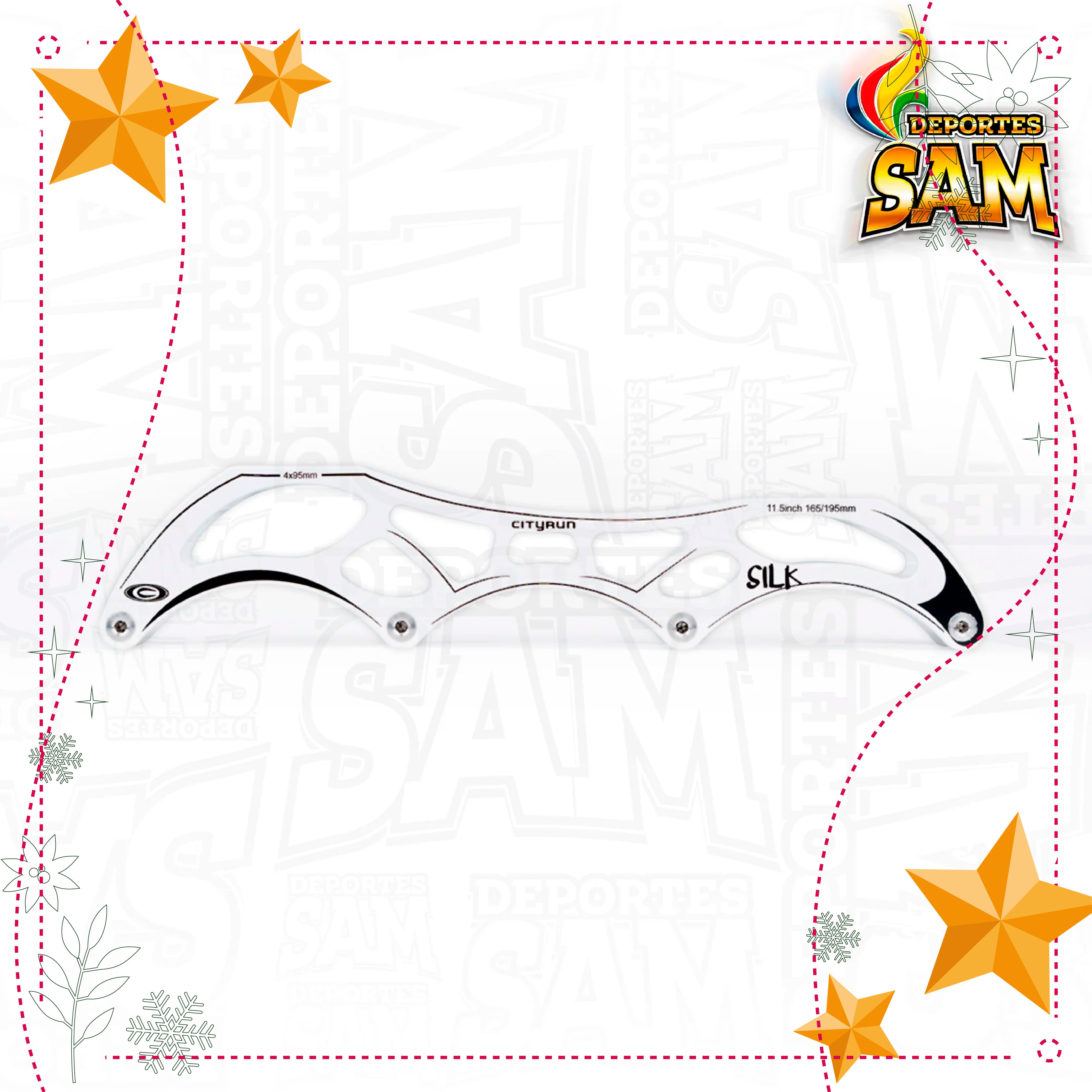 CHASIS CITYRUN SILK 11.5 BLANCO
