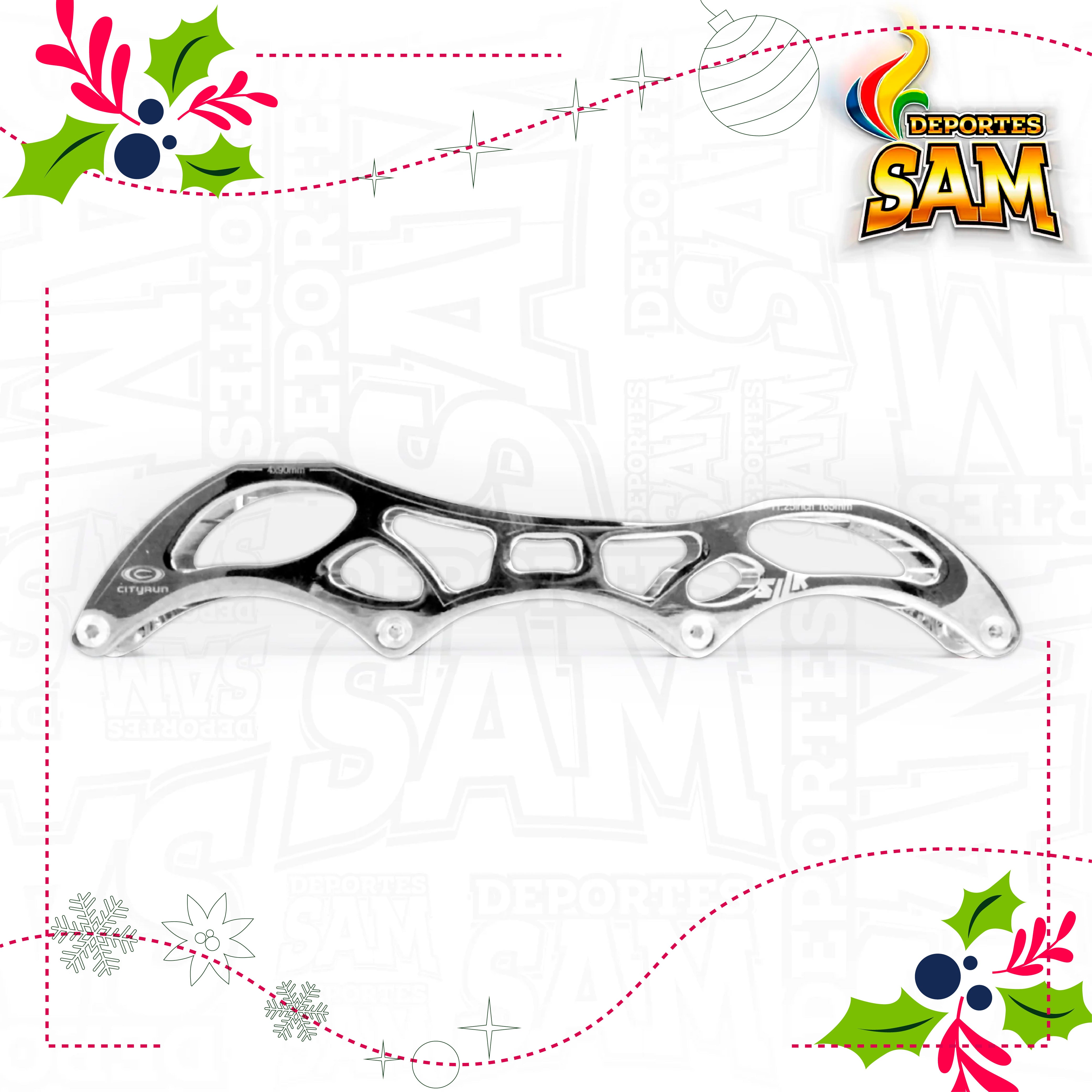 CHASIS CITYRUN SILK CROMADO 11.25