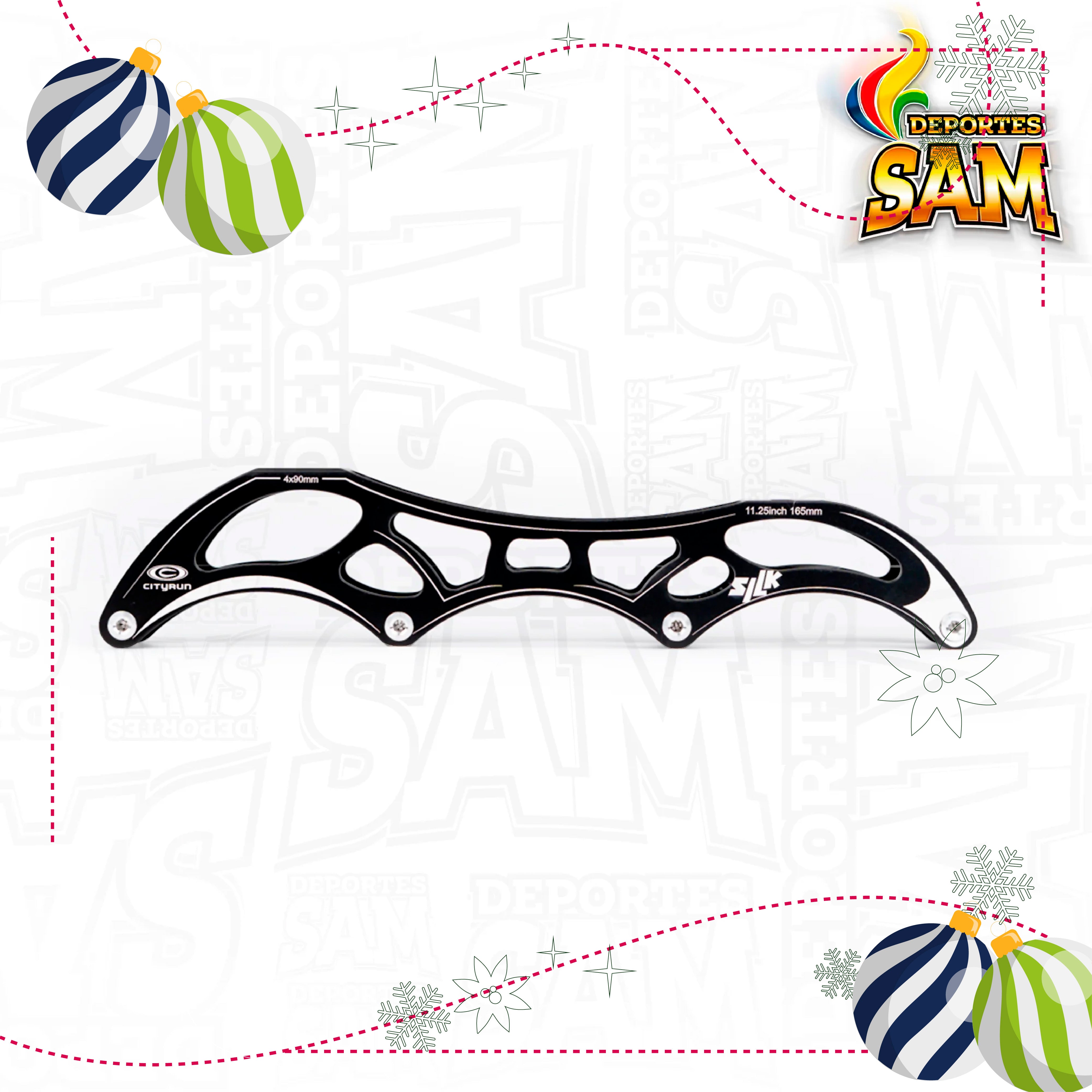 CHASIS CITYRUN SILK NEGRO 10.25