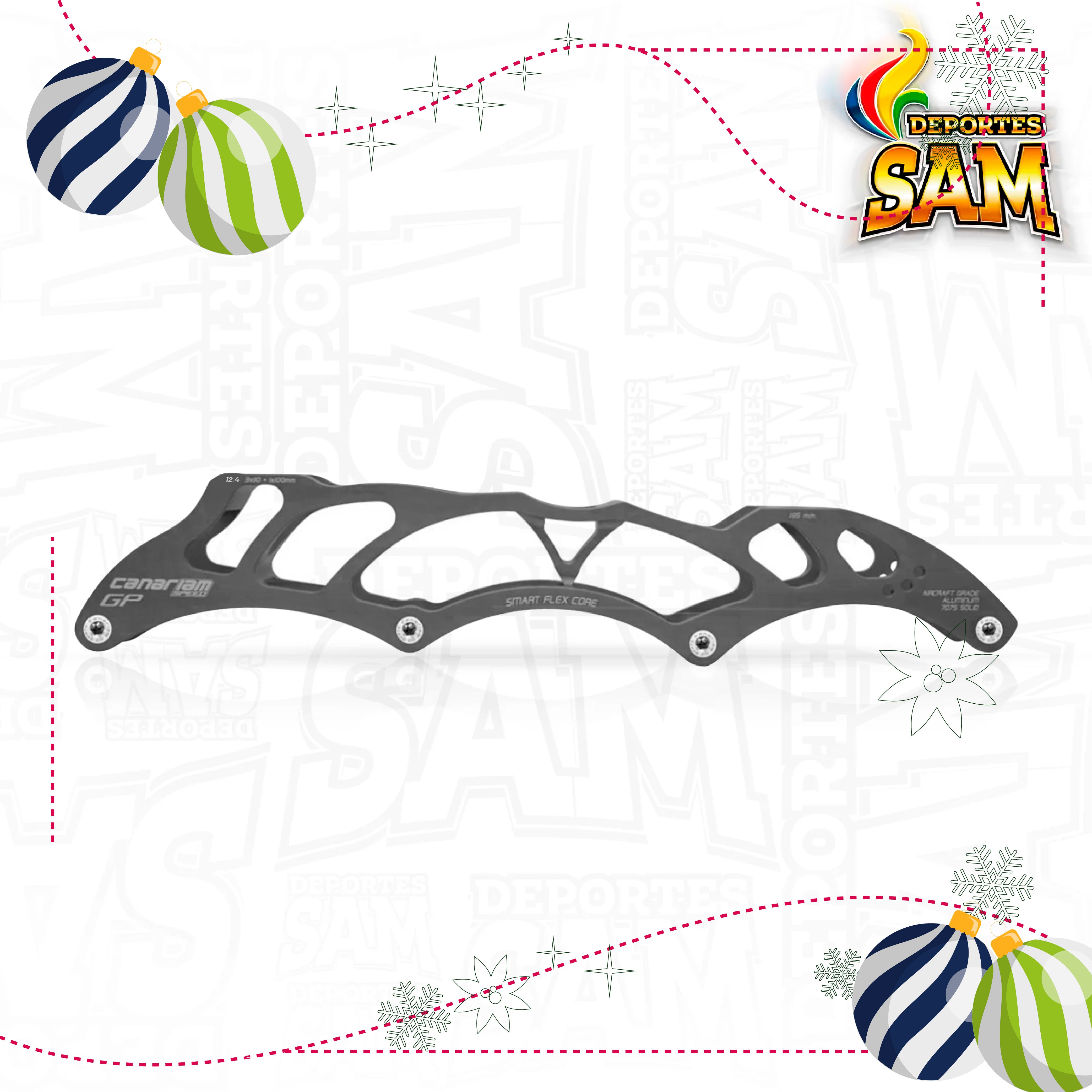 CHASIS GP2 GRIS 12.4 4RX100MM (195)