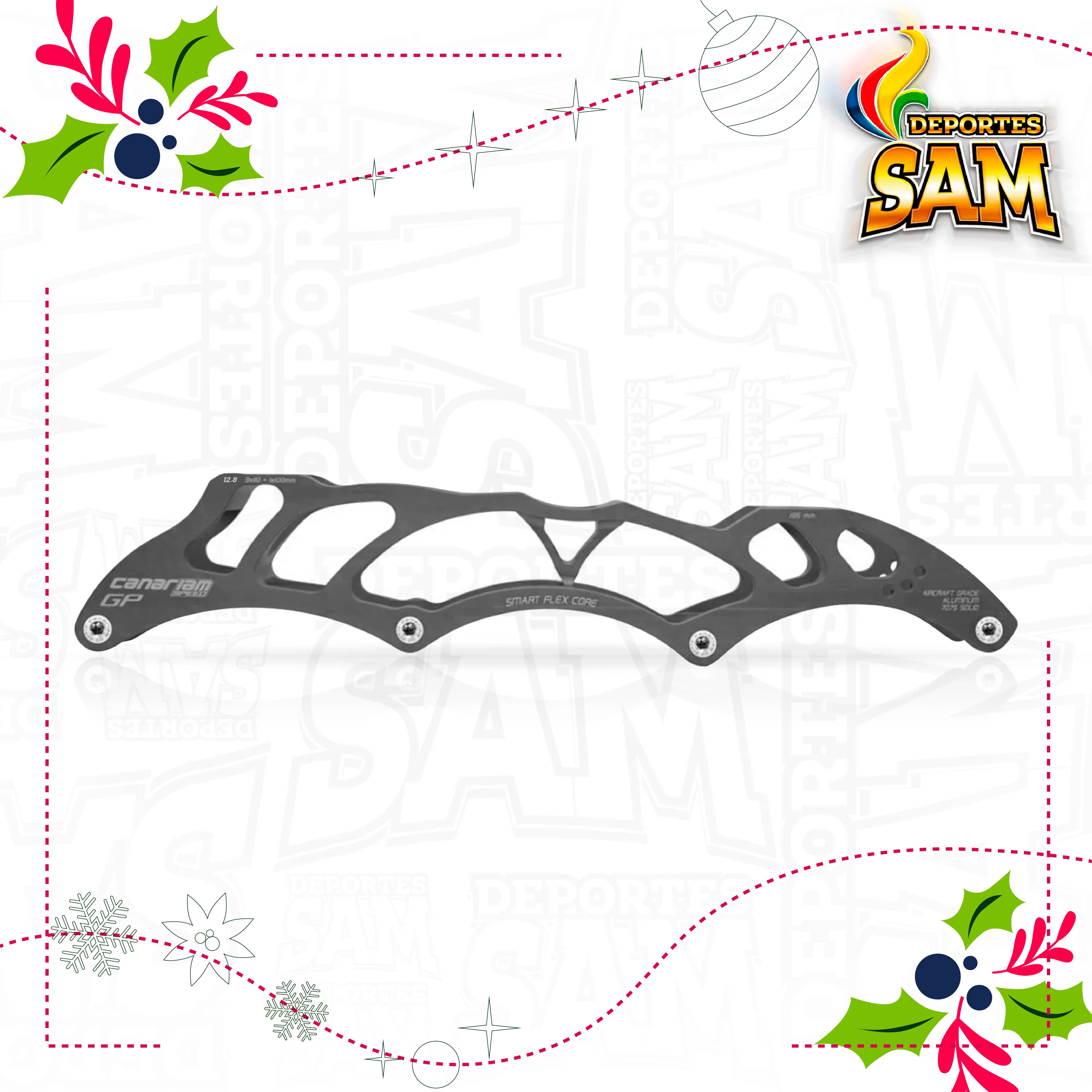 CHASIS GP2 GRIS 12.8 4RX100MM (195)