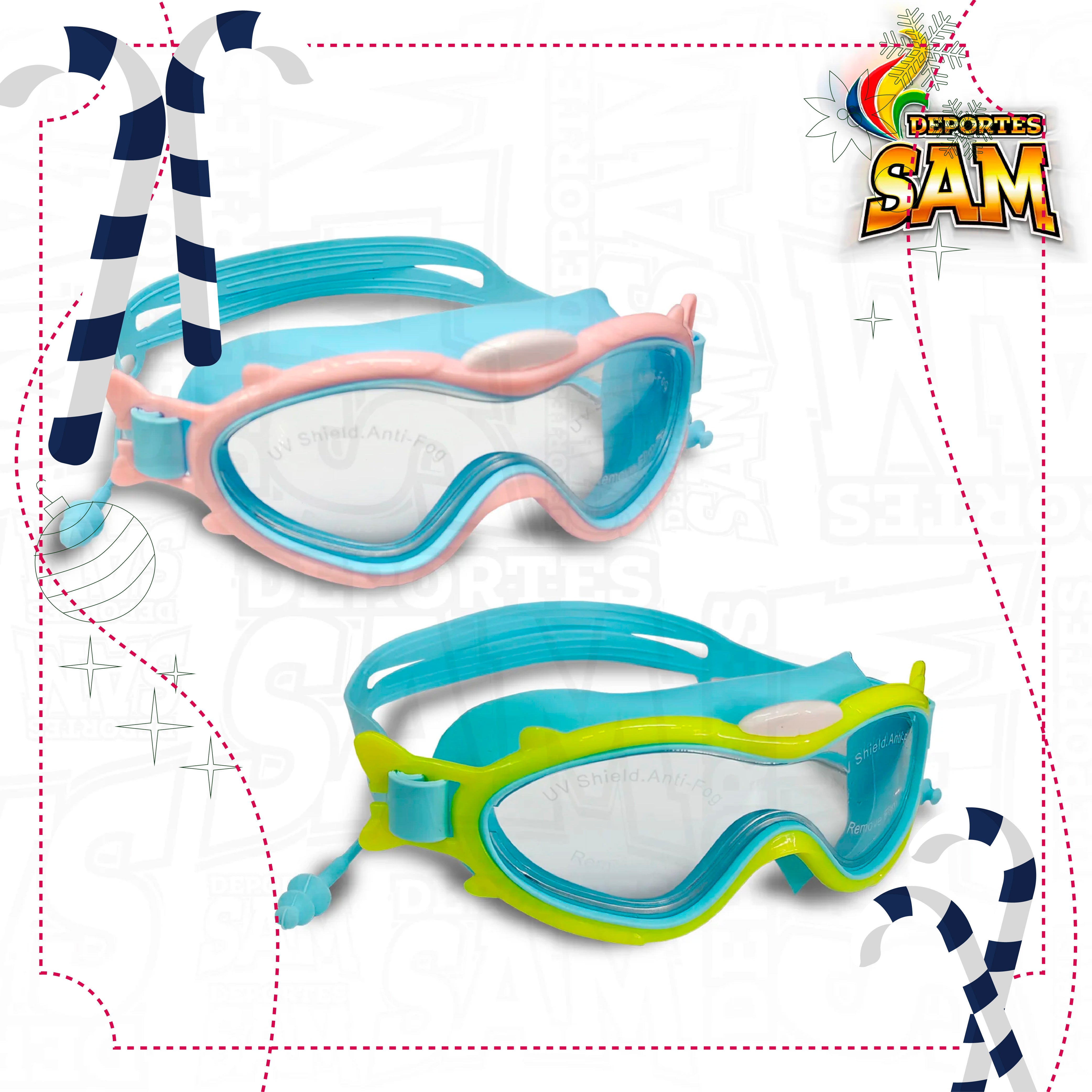 GAFA NATACION TIPO CARETA JR