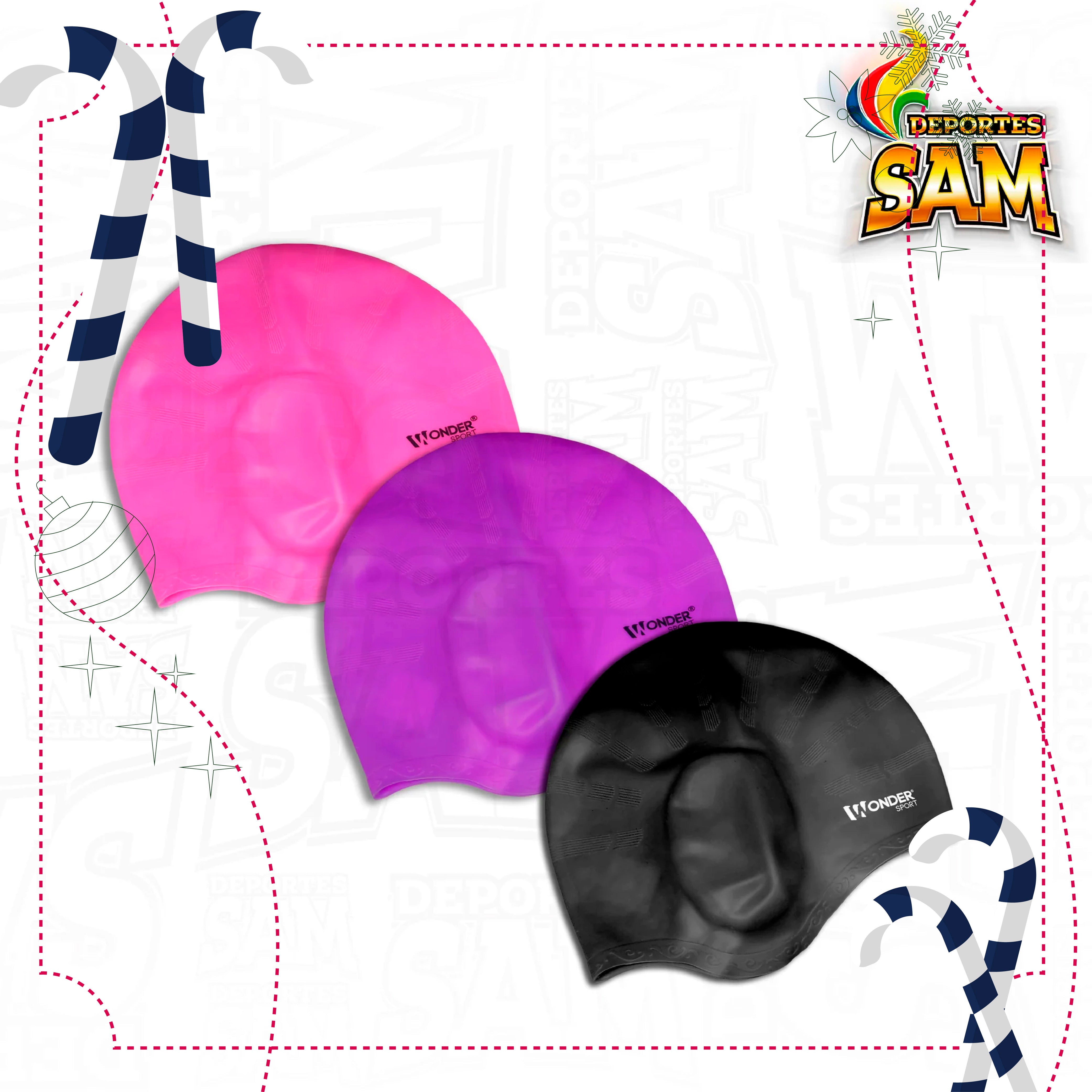 GORRO NATACION COBERTURA OREJAS WONDER