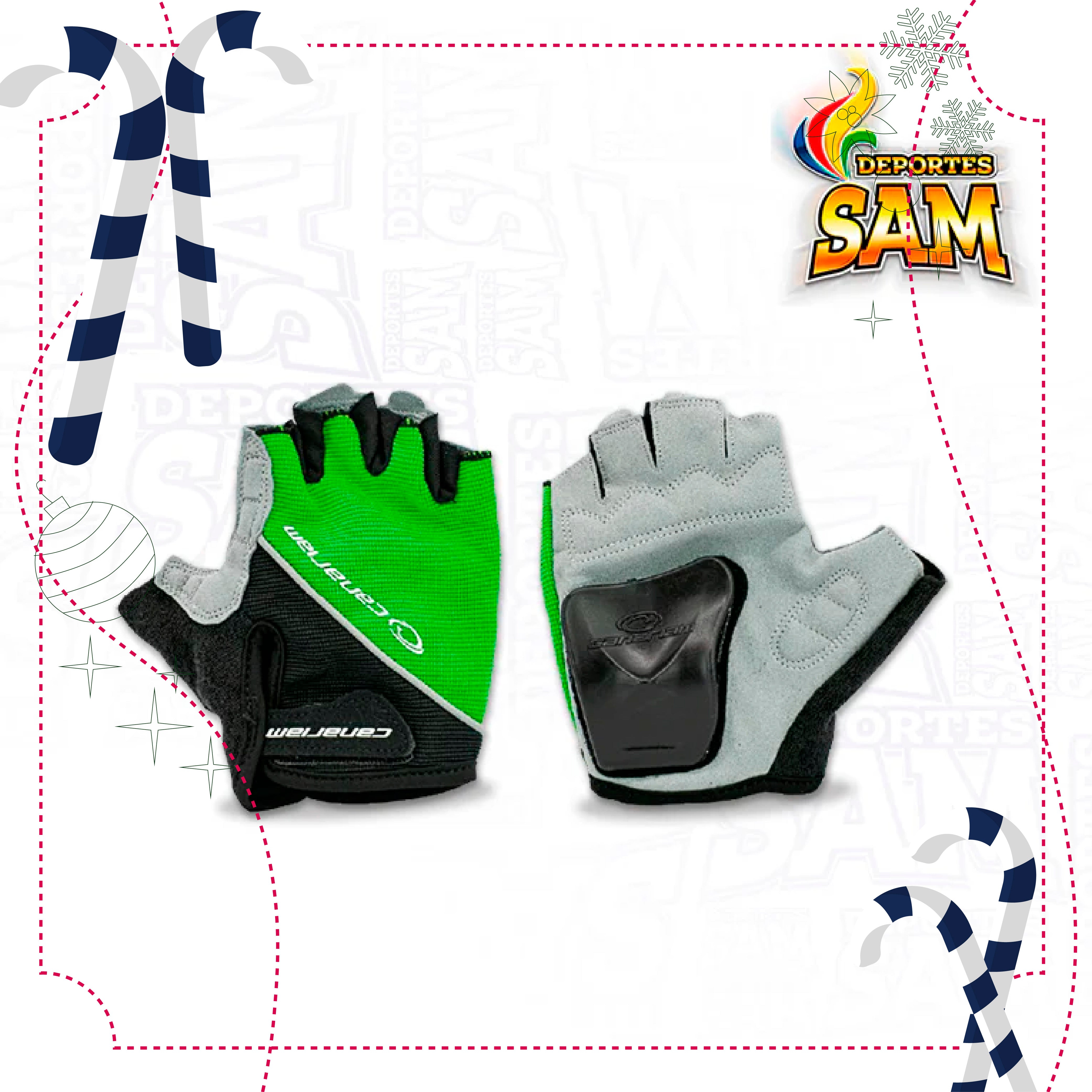 GUANTE PATINAJE GP RACE VERDE (C1) CANARIAM