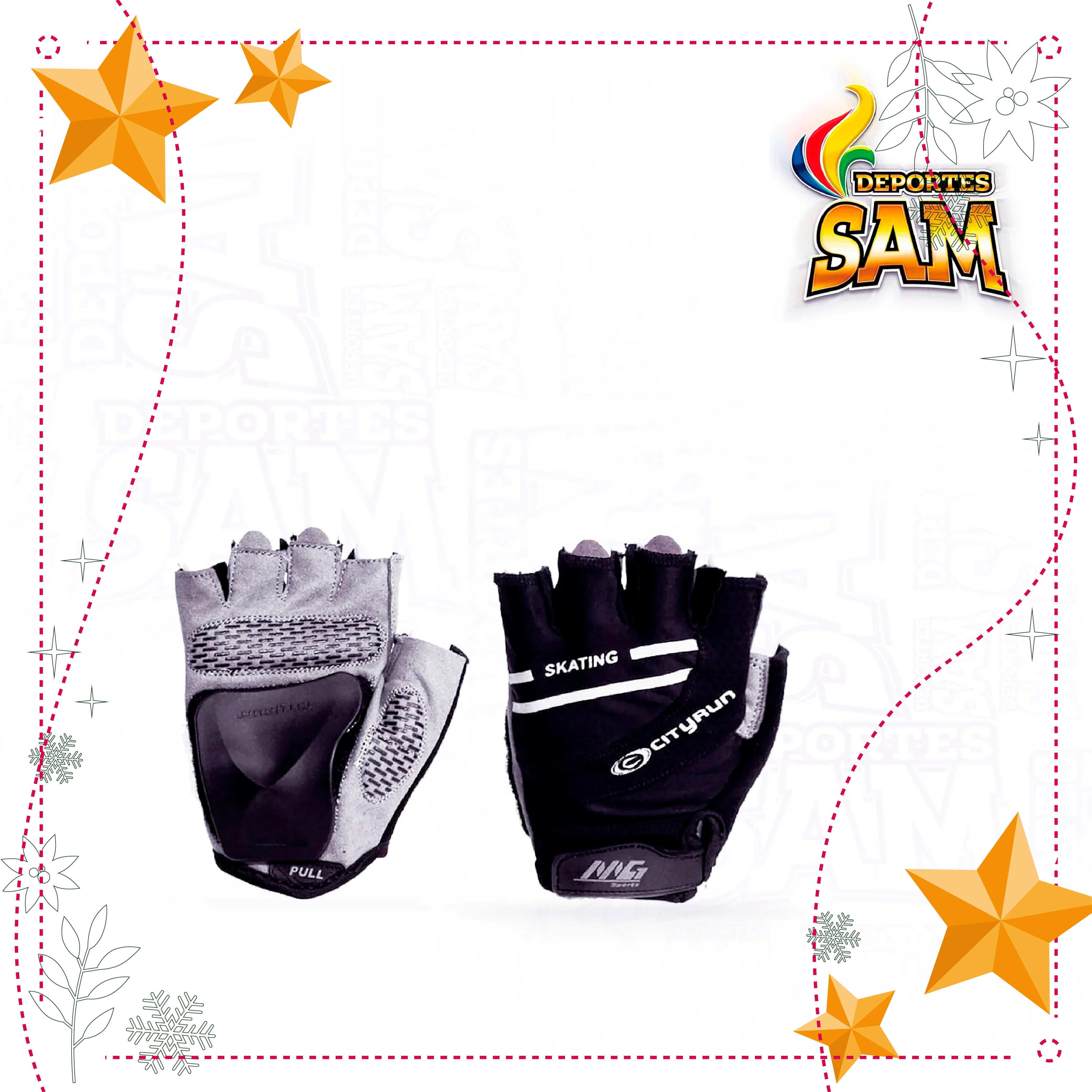 GUANTES PATINAJE NEGRO CITYRUM FERULA