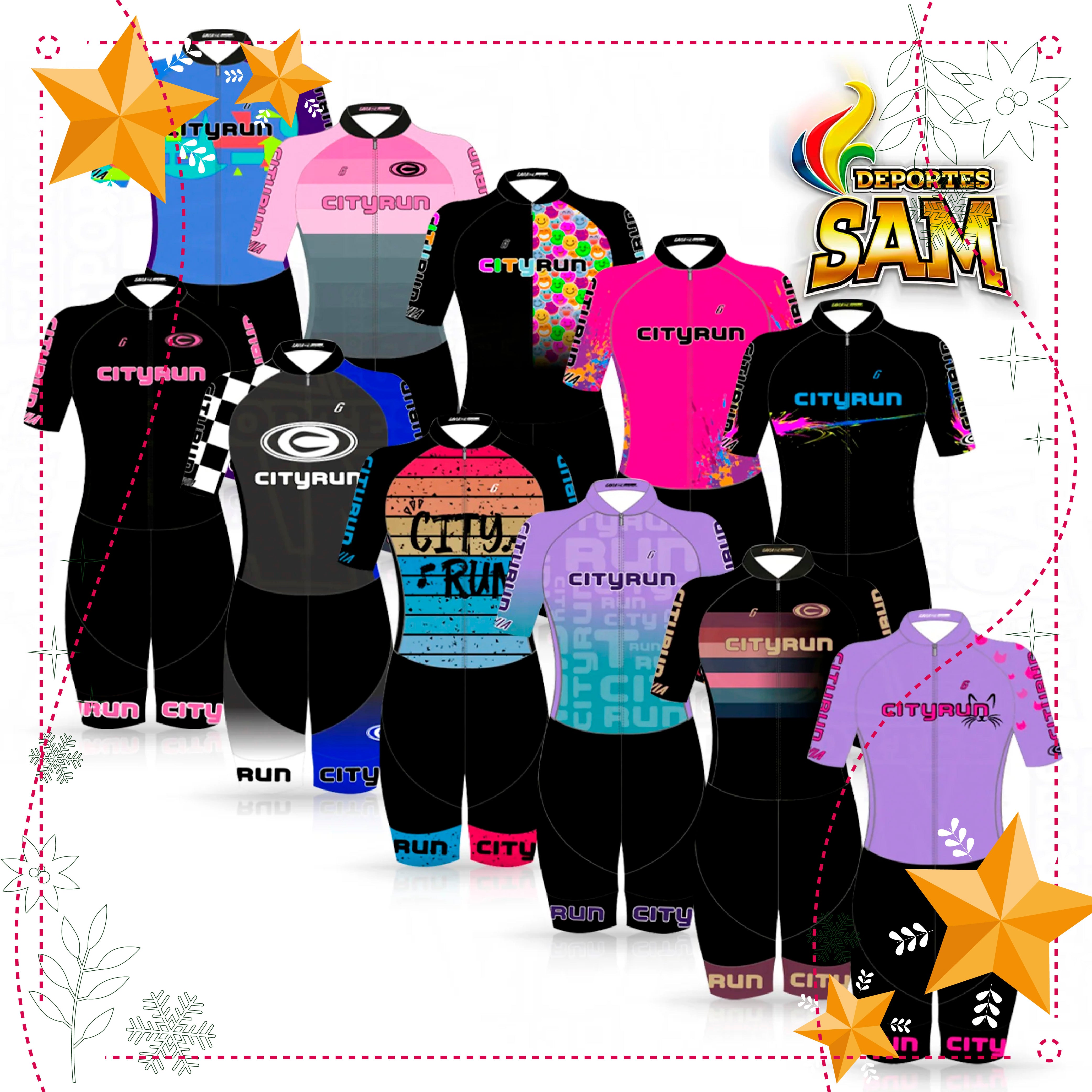 LICRA CITYRUN MANGA CORTA