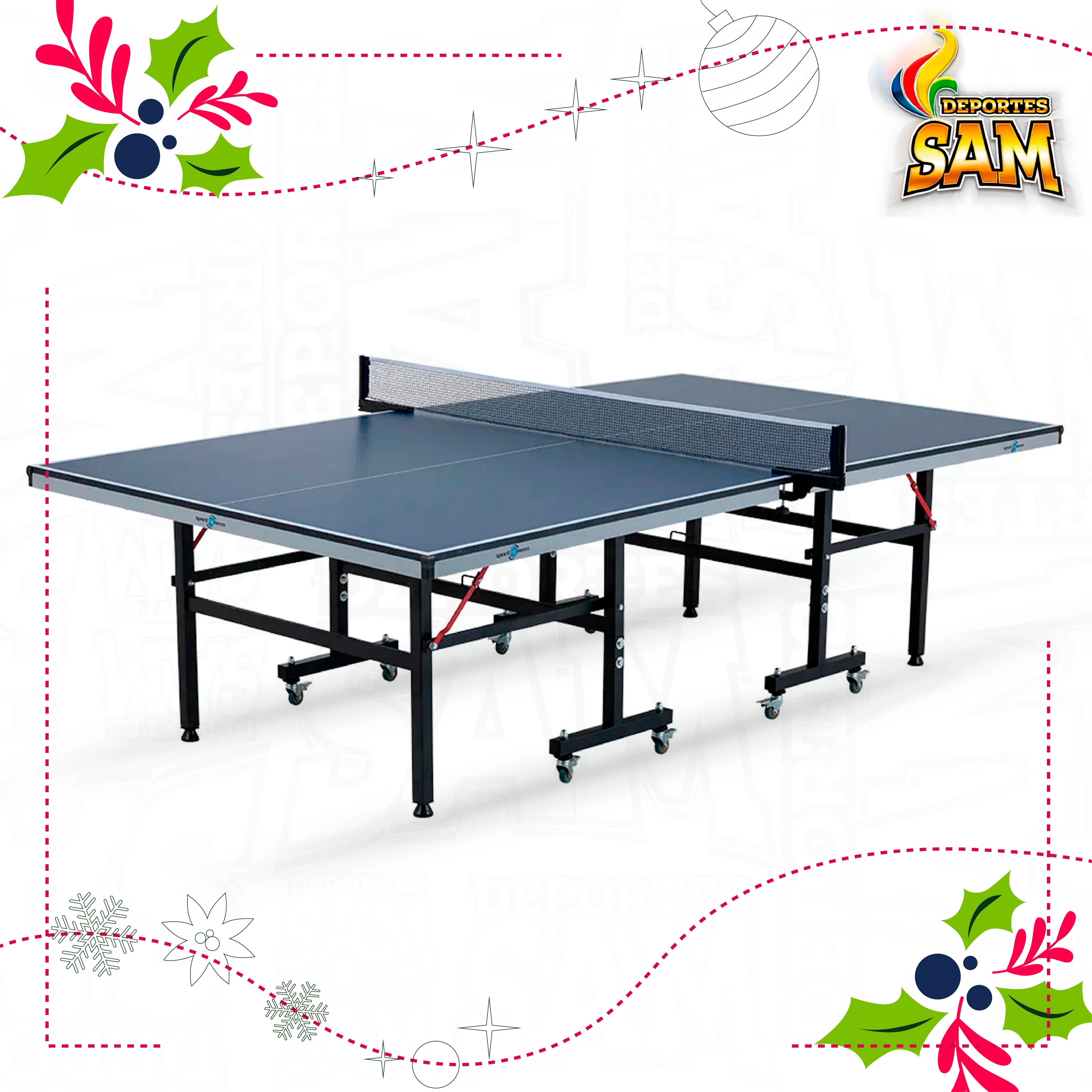 MESA PLEGABLE PARA PING PONG (18MM) SPORTFITNESS