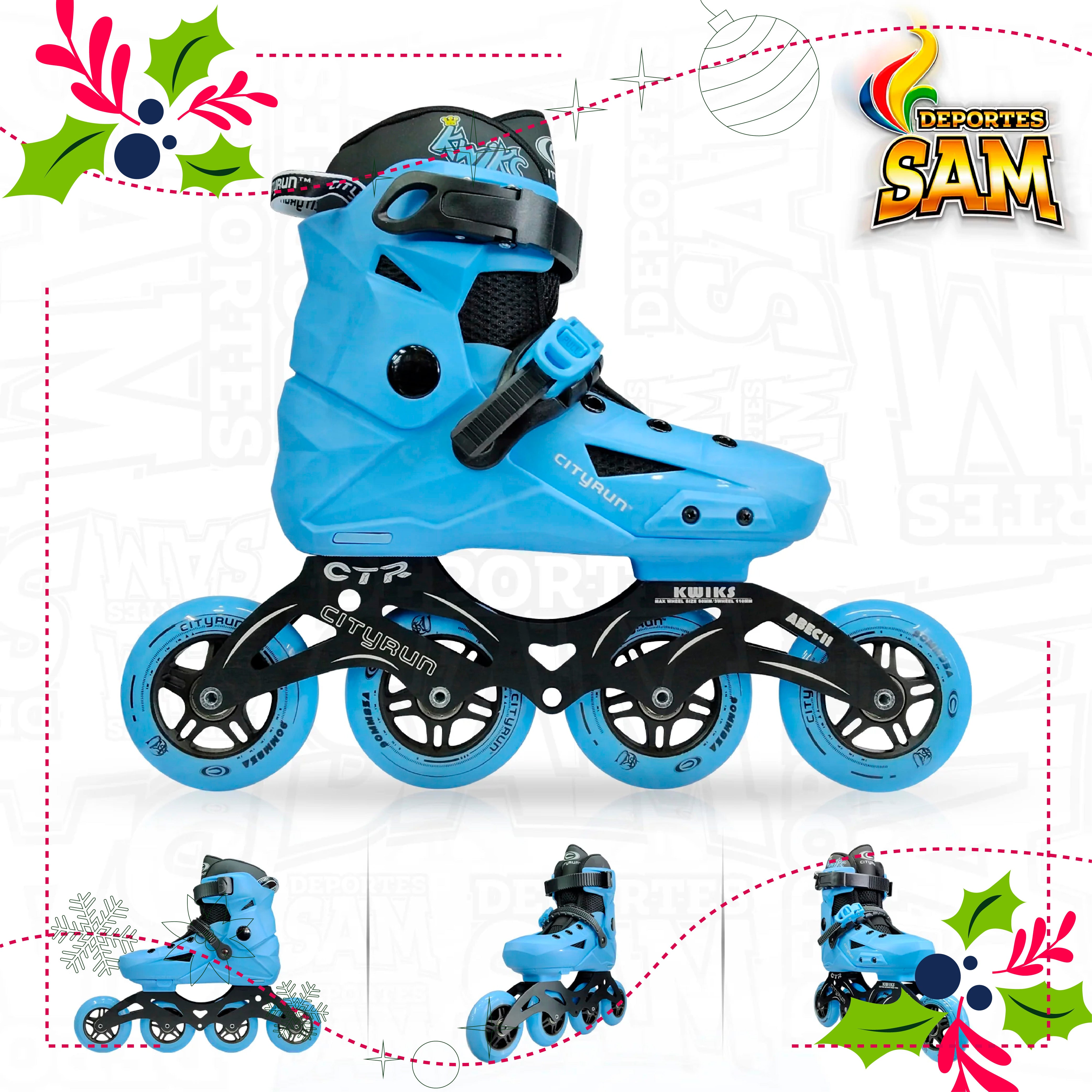 PATIN CITYRUN KWIKS AZUL