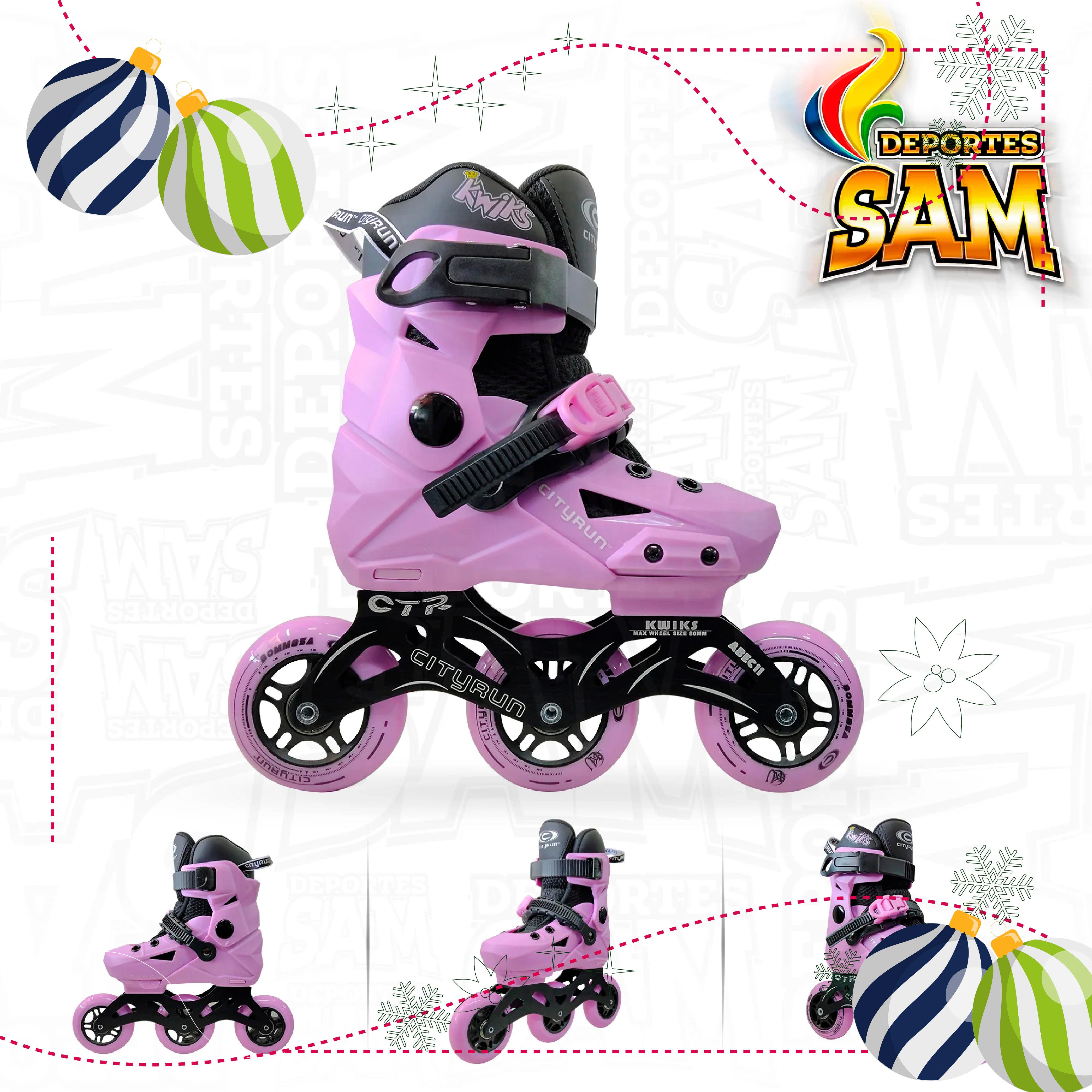 PATIN CITYRUN KWIKS ROSADO