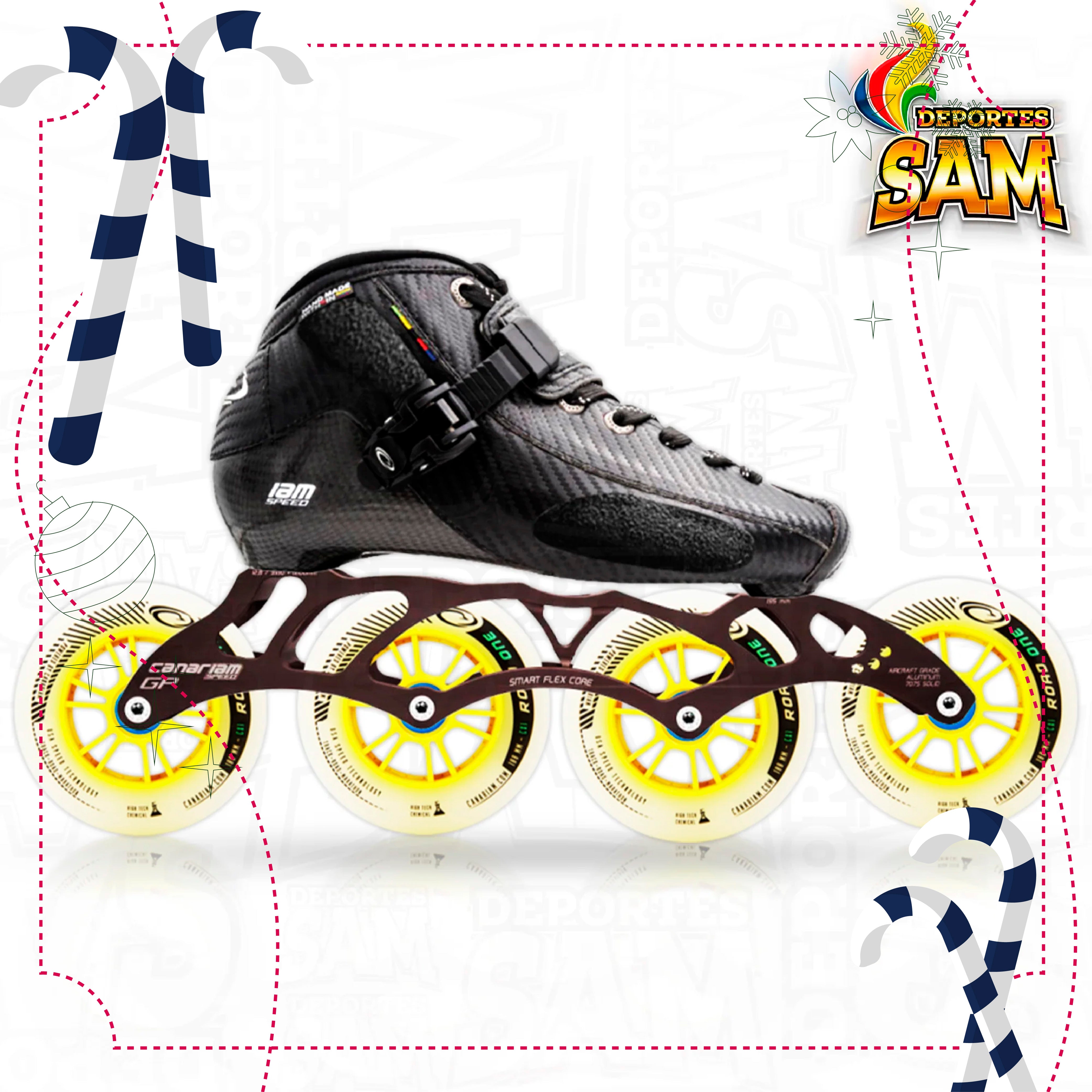 PATIN PROFESIONAL BOTA ONIX  CHASIS GP 13,2 RUEDA ROAD ONE 110MM  BALINERA TWINCAM ILQ-9PRO