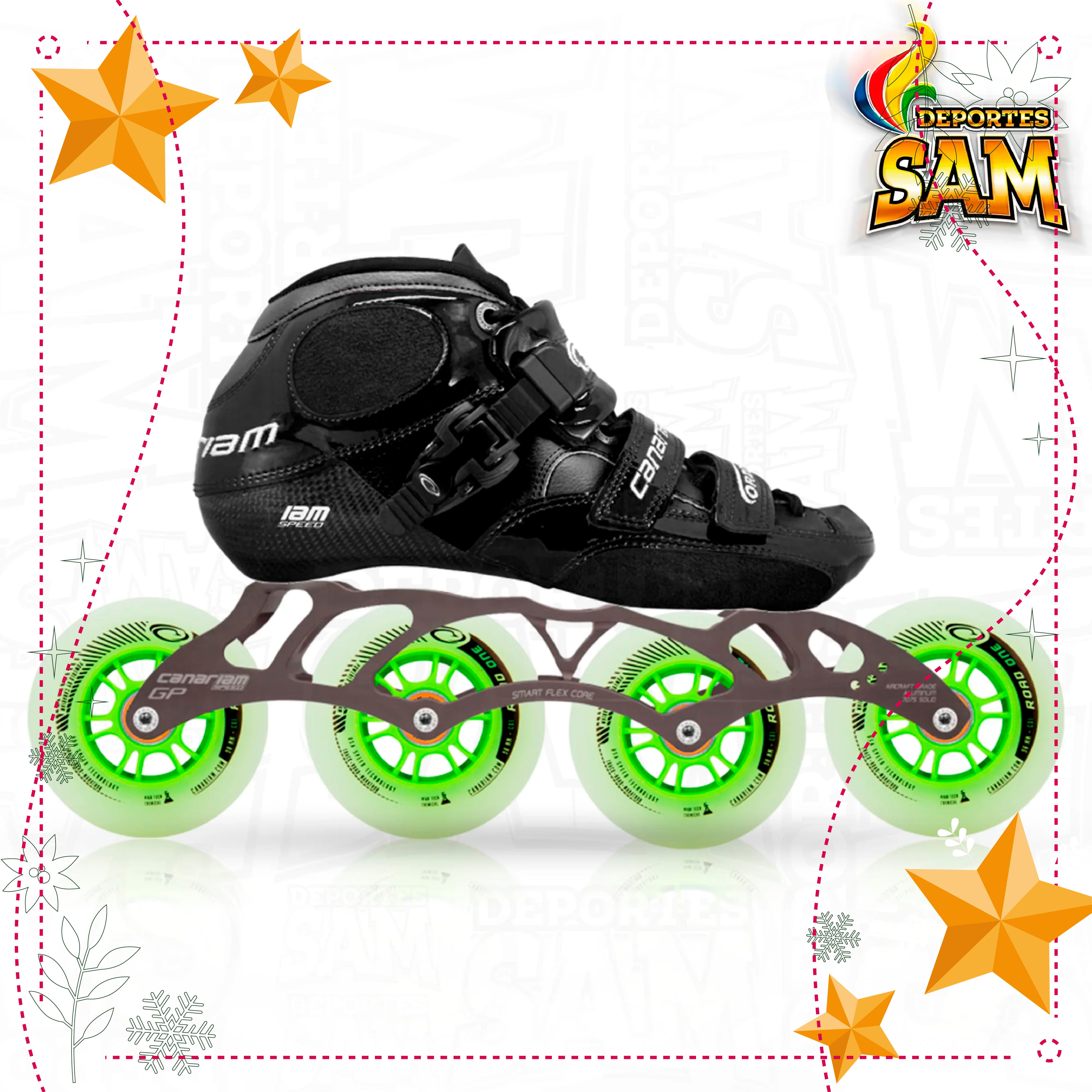 PATIN PROFESIONAL BOTA ORION, CHASIS GP2 12.0, RUEDA ROAD ONE 80-84-90MM, BALINERA TWINCAM ILQ-9PRO