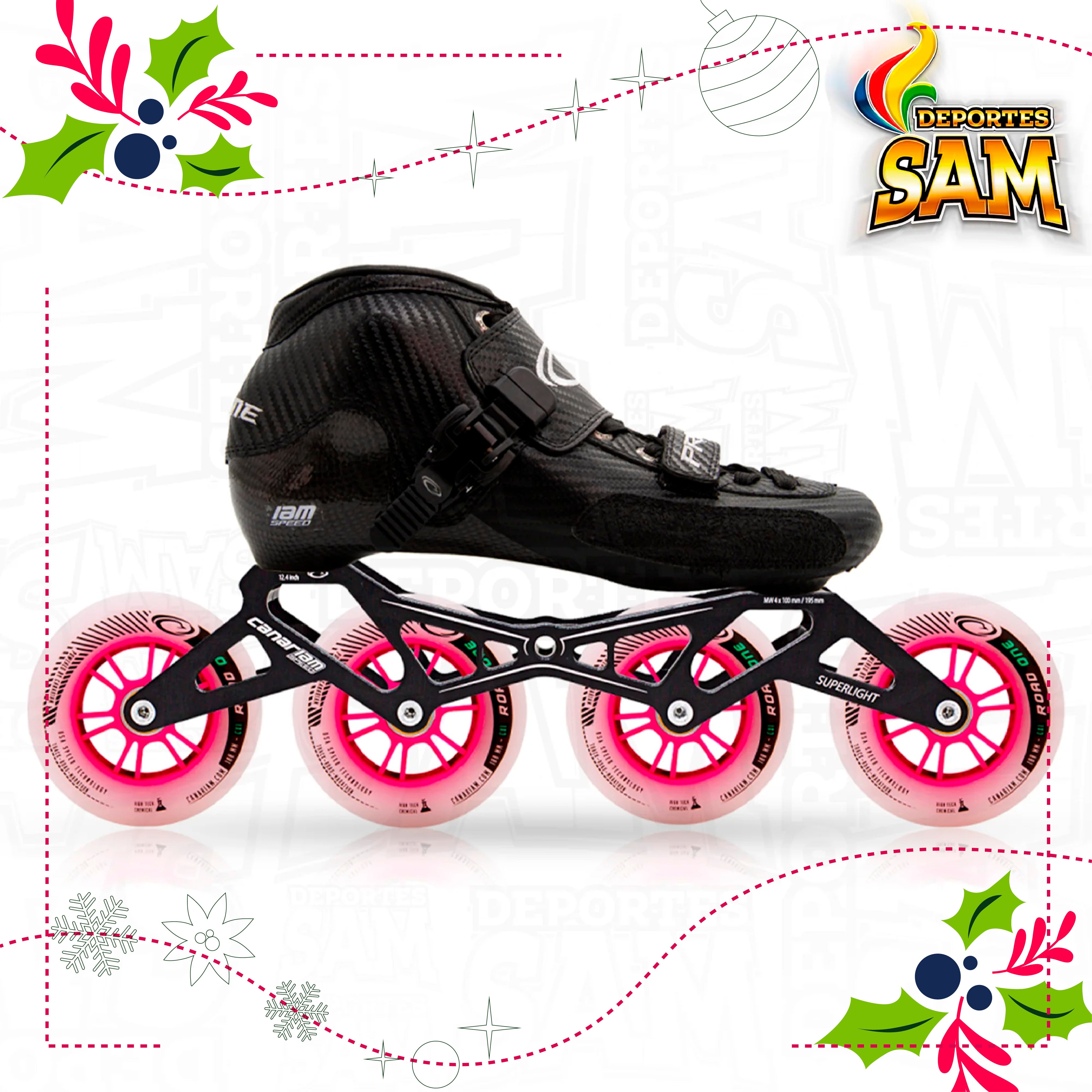 PATIN PROFESIONAL BOTA PRIME , CHASIS SUPERLIGHT 12.2, 12.4, RUEDA ROAD ONE 100MM, BALINERA TWINCAM ILQ-9PRO