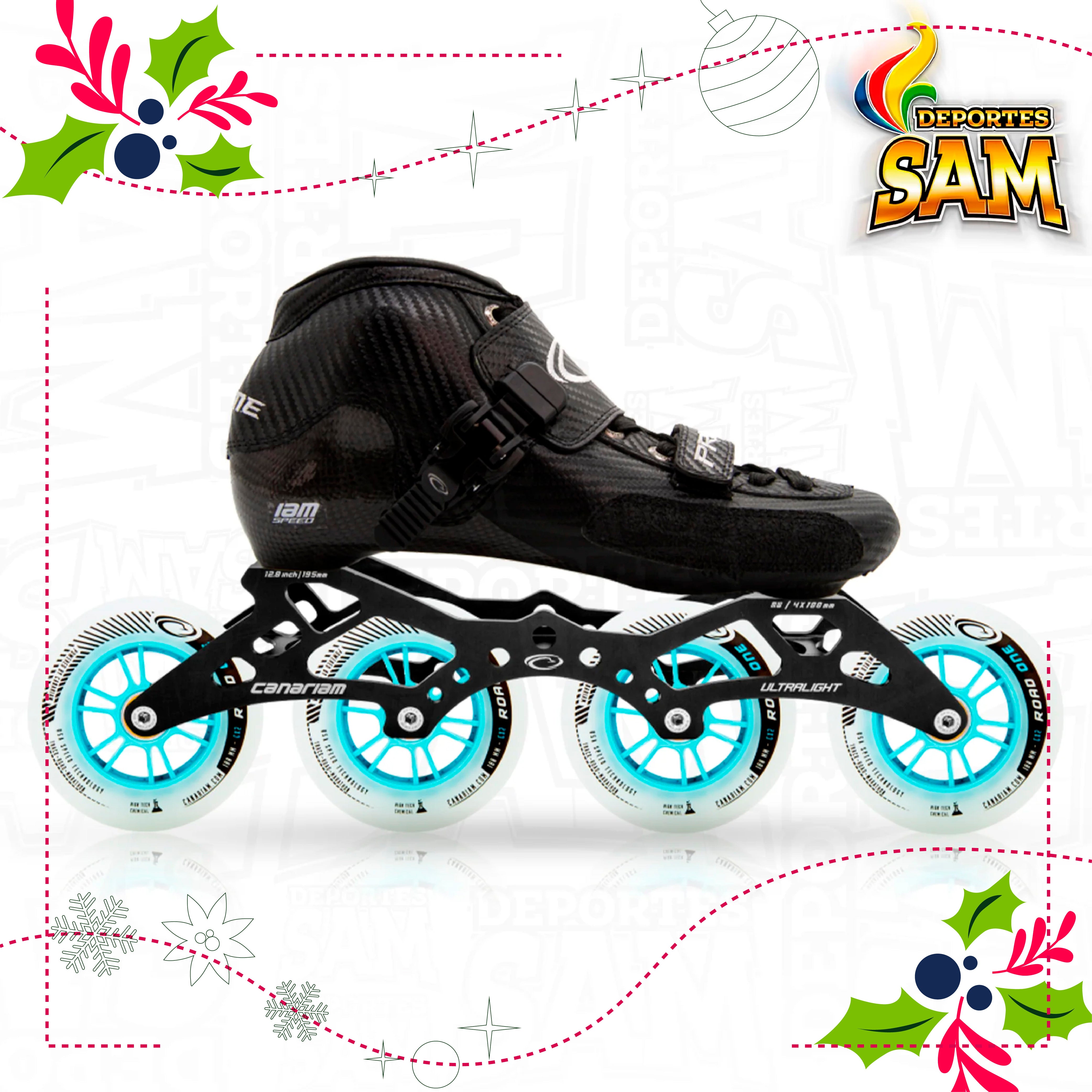 PATIN PROFESIONAL BOTA PRIME CHASIS ULTRA LIGHT 11.5, 12.0, RUEDA ROAD ONE 90MM O 100MM, BALINERA TWINCAM ILQ-9PRO