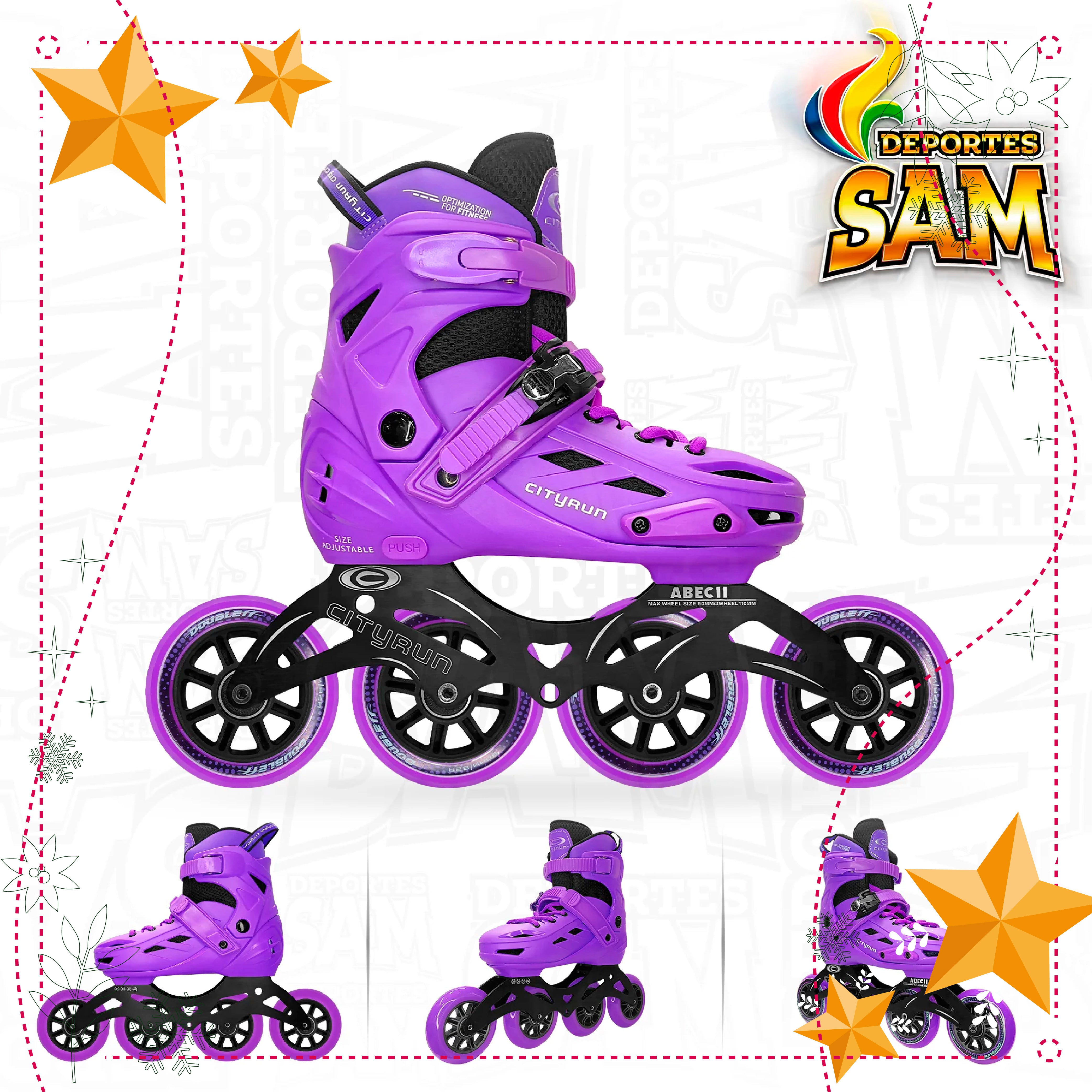 PATIN TRANSFORMERS MORADO CITYRUN SEMIPROFESIONALES