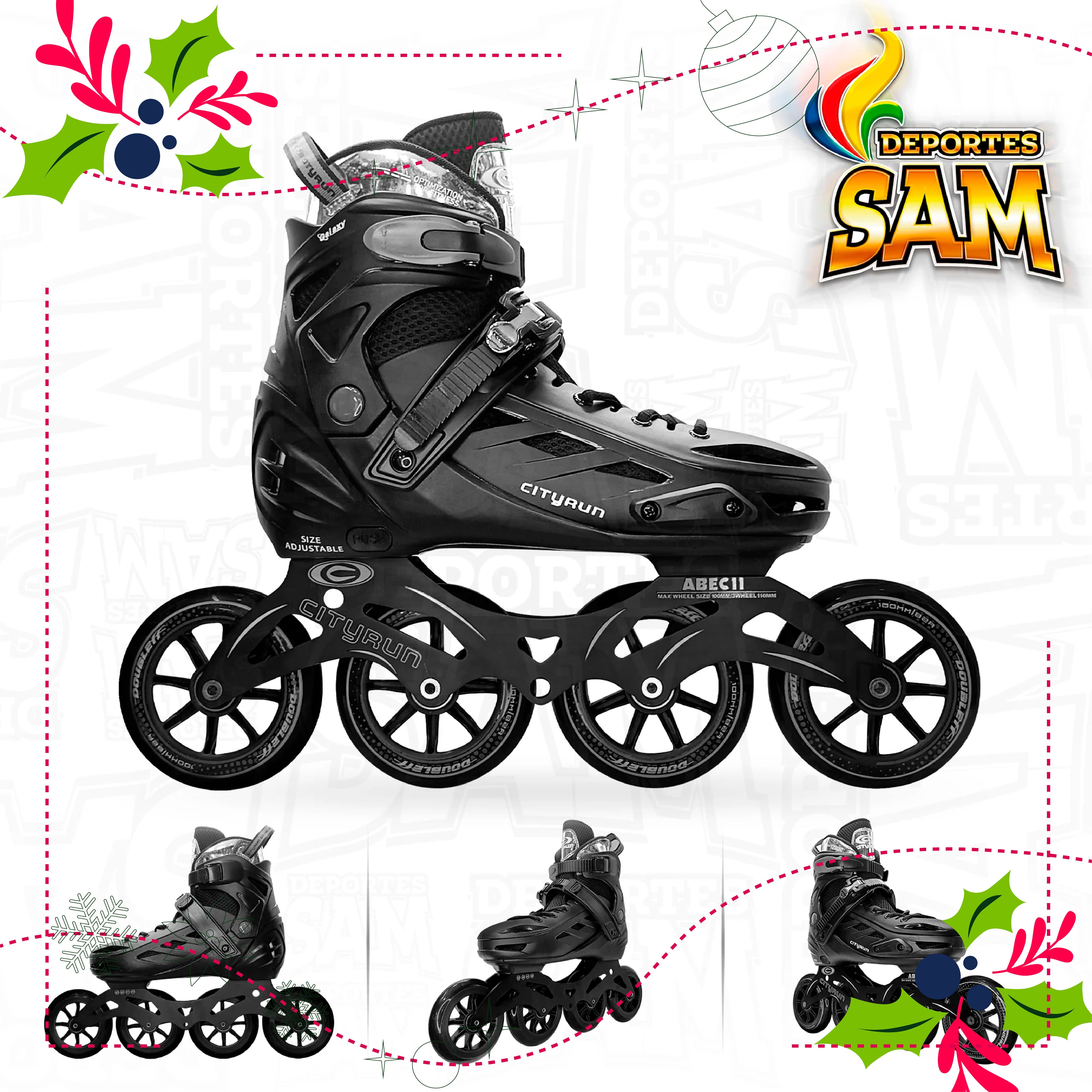 PATIN TRANSFORMERS NEGRO CITYRUN SEMIPROFESIONALES