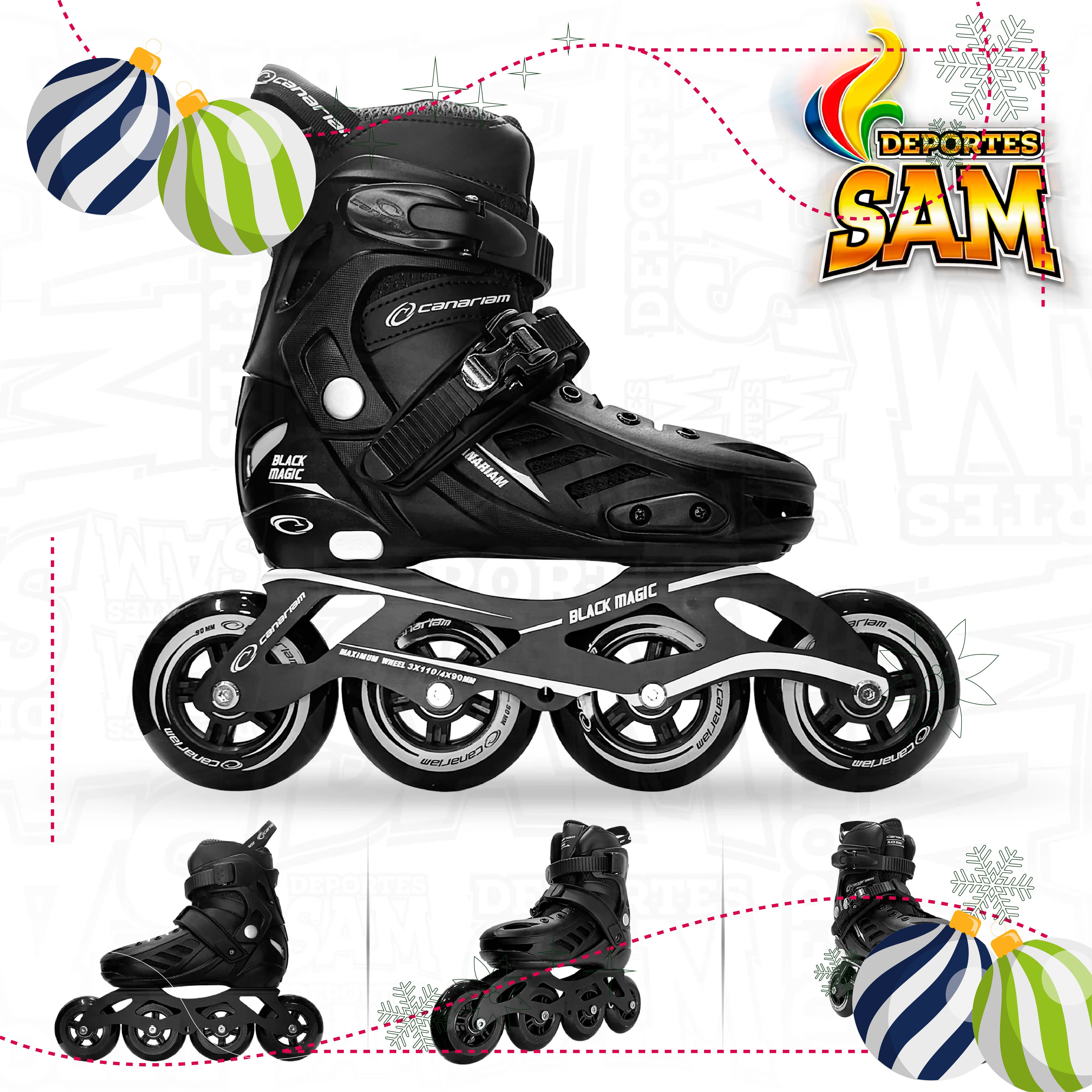 PATINES BLACK MAGIC NEGRO