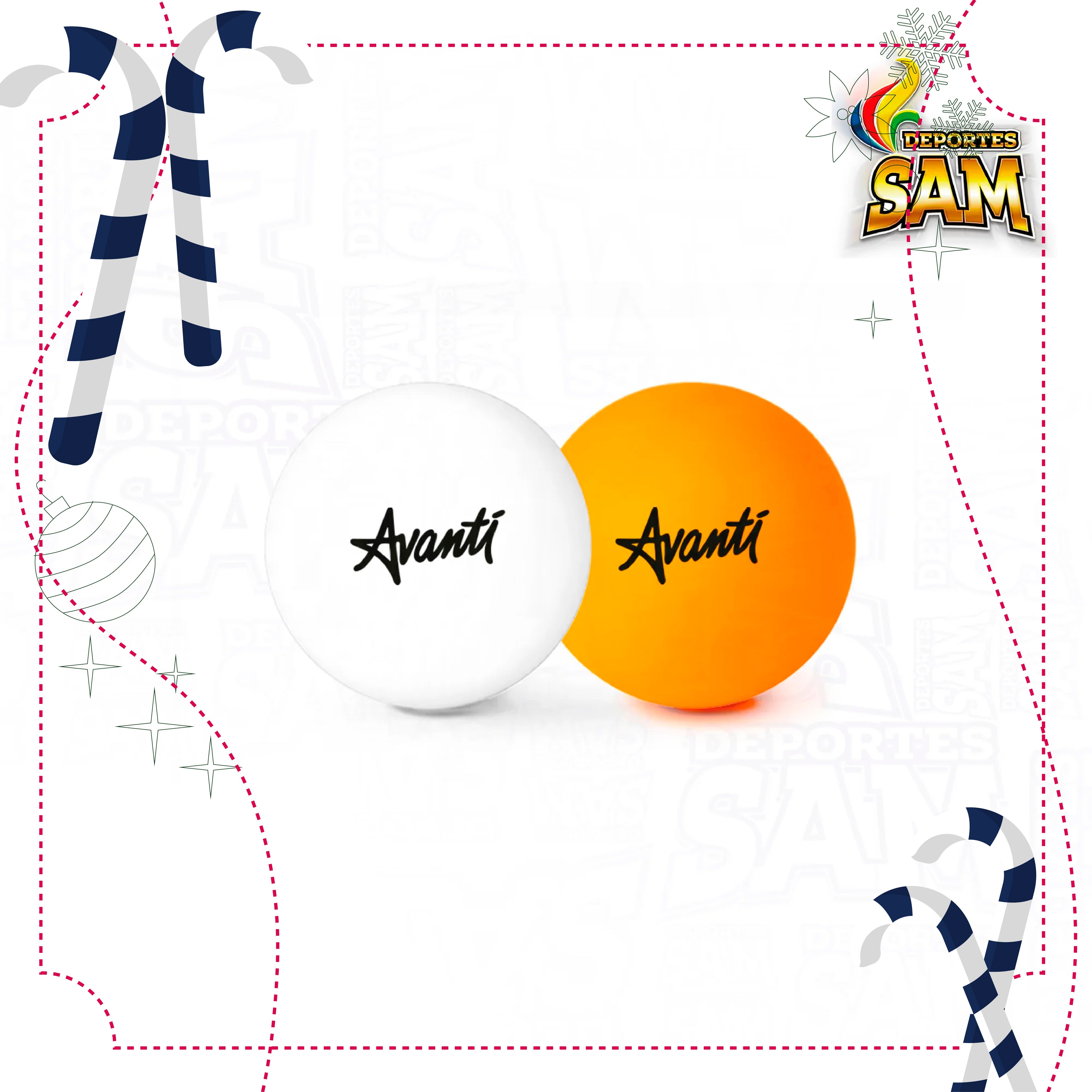 PELOTA PING PONG AVANTI X 1 UND