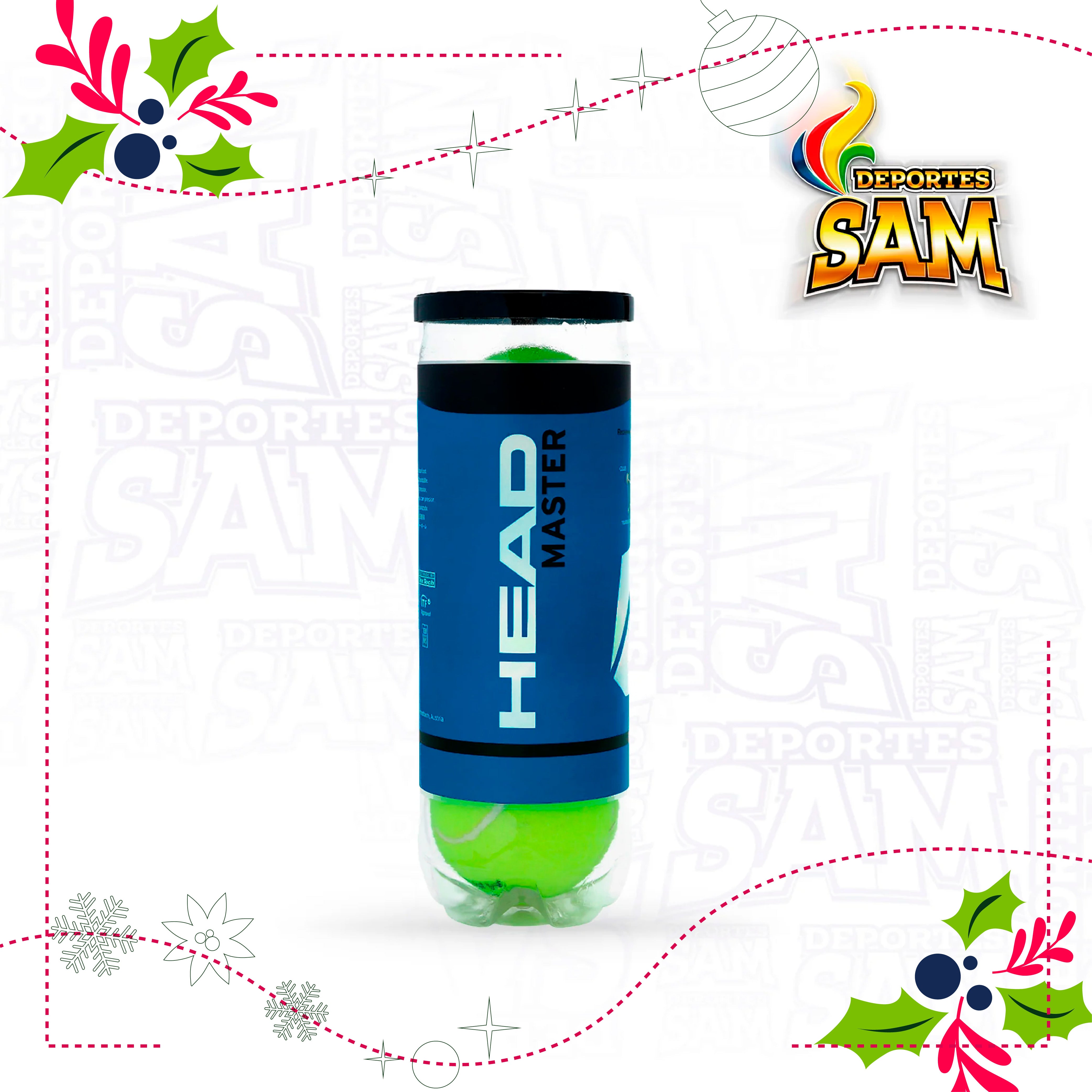 PELOTA TENIS HEAD MASTER X3