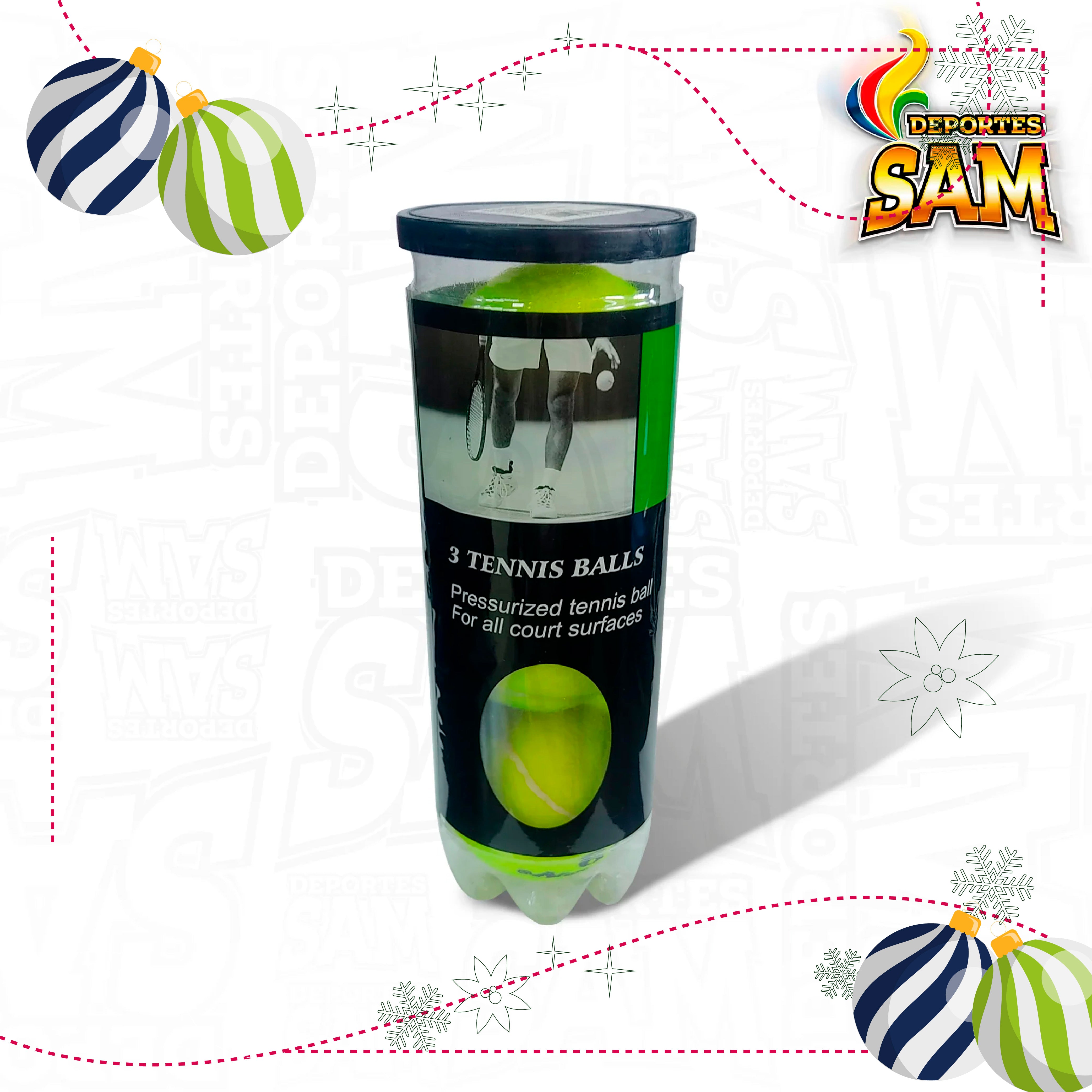 PELOTA TENIS X3 RECREATIVA