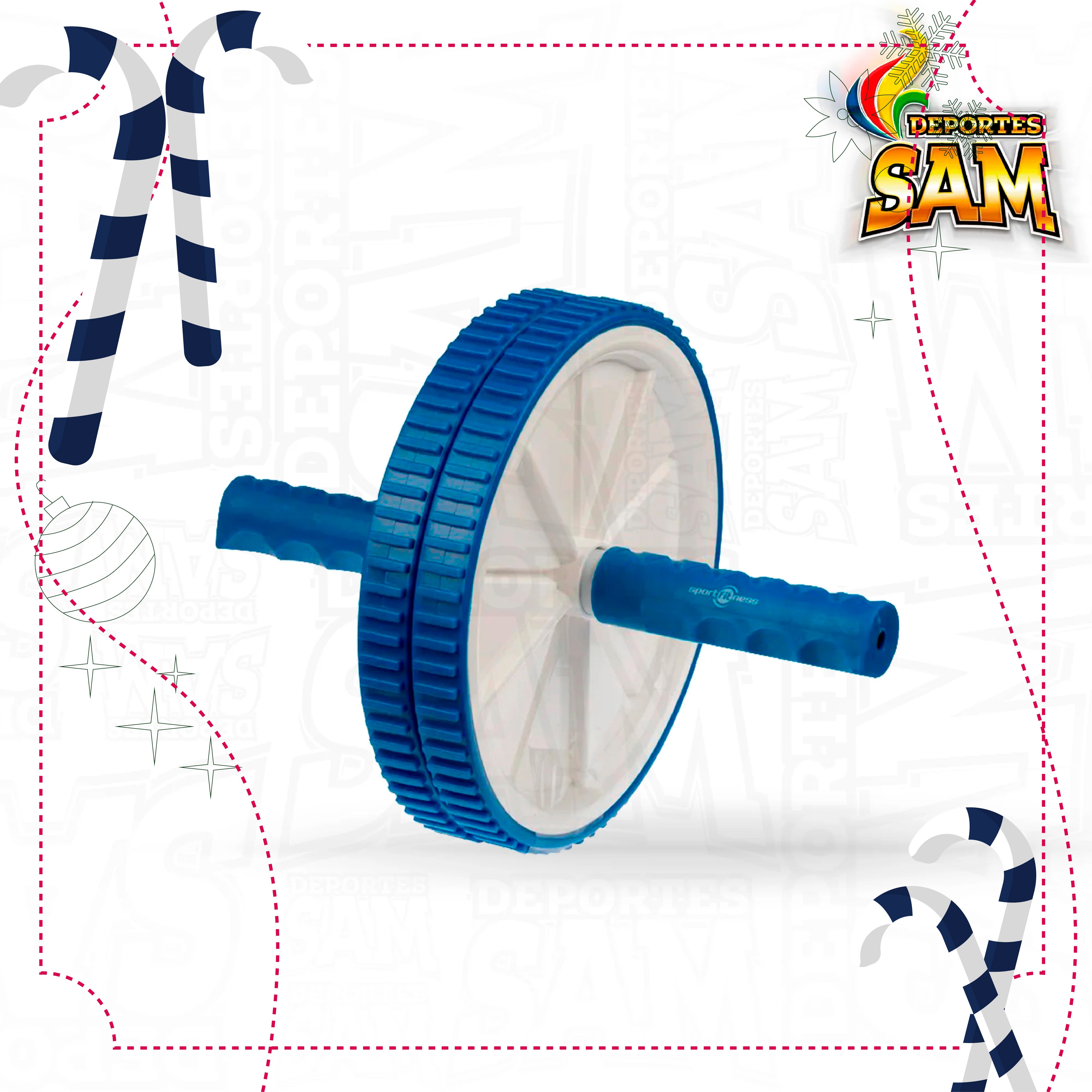 RUEDA ABDOMINAL PVC SPORTFITNESS