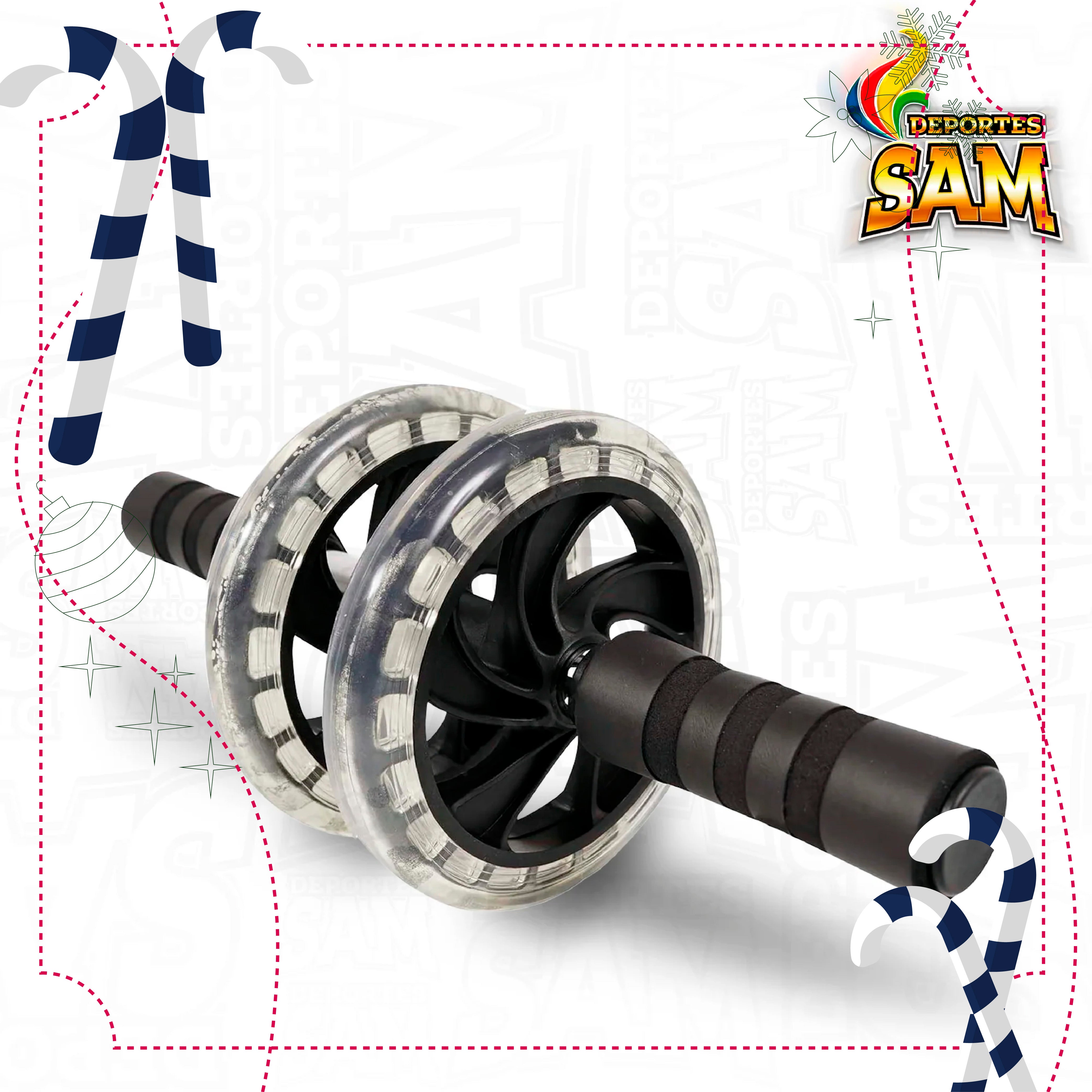 RUEDA ABDOMINAL WONDER RUEDA TRANSPARENTE