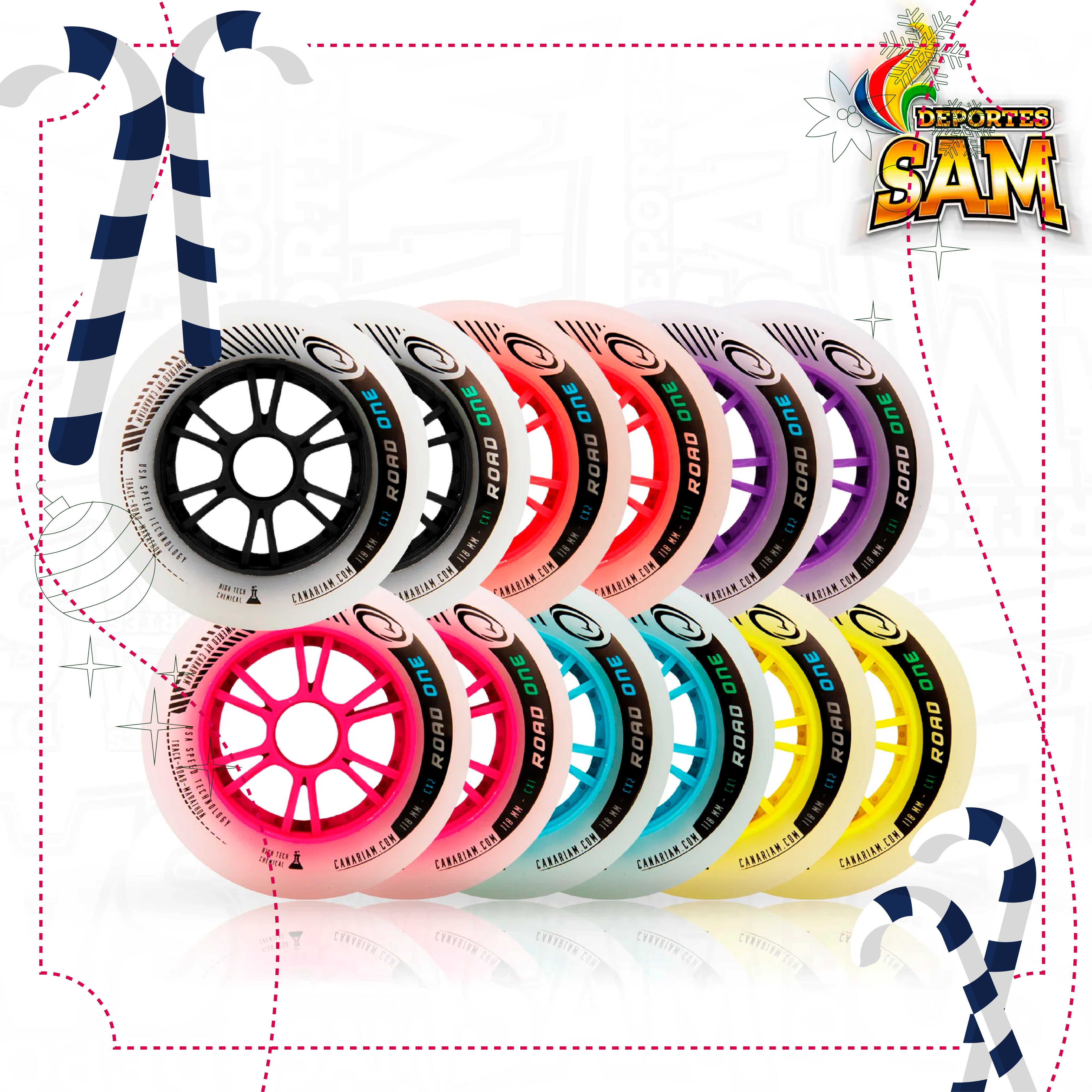 RUEDA CANARIAM ROAD ONE NT 100MM