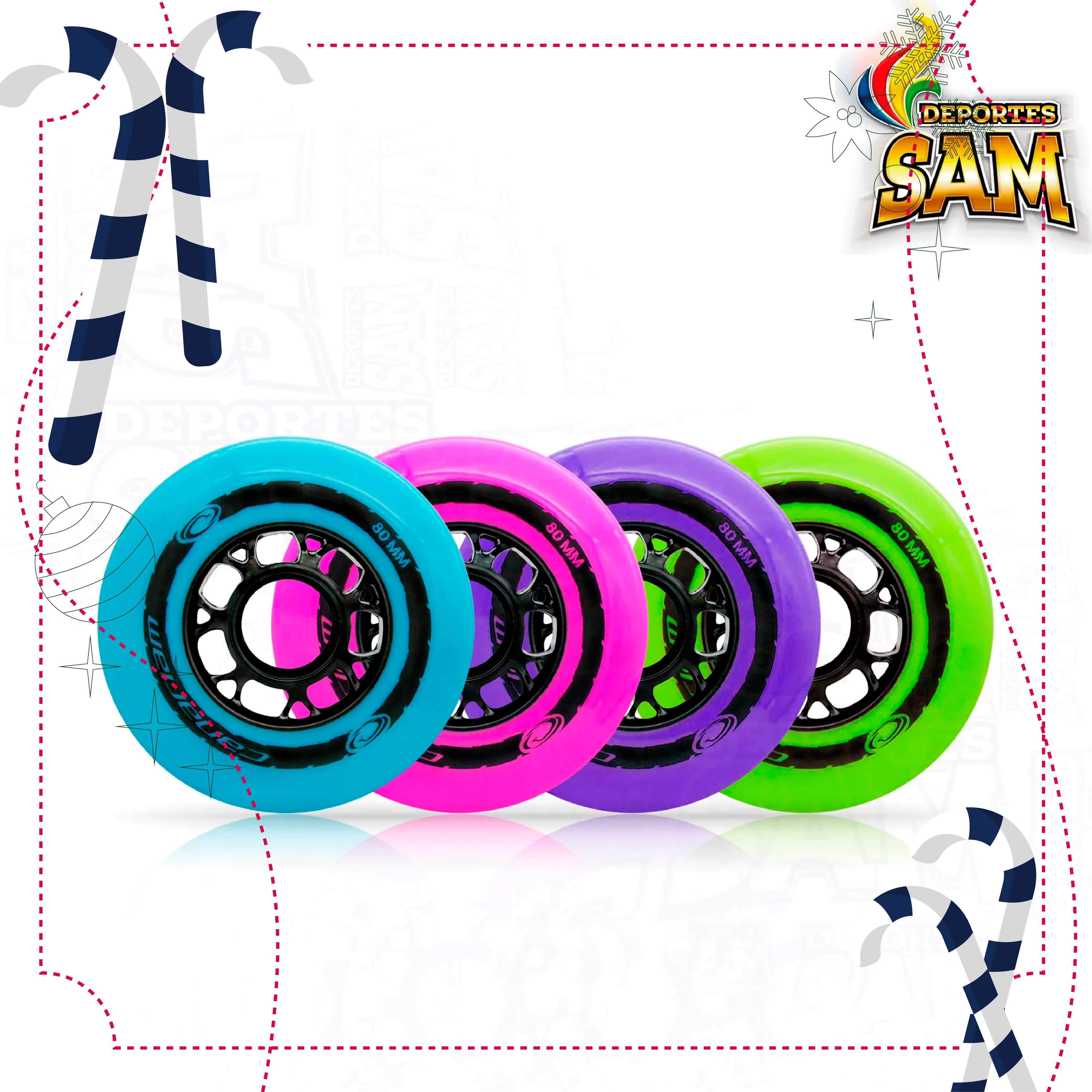 RUEDA NEO  80MM CANARIAM