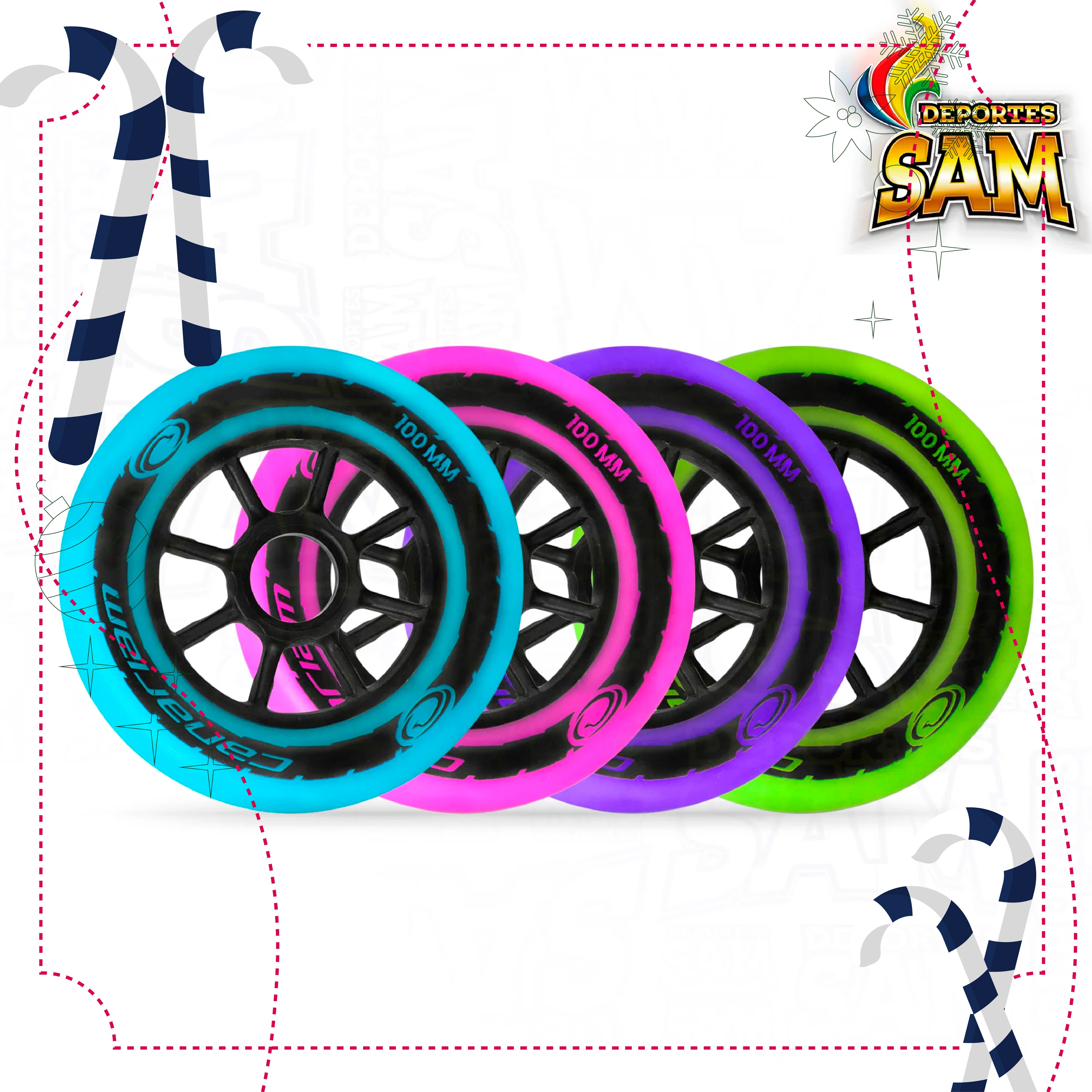 RUEDA NEO 100MM CANARIAM