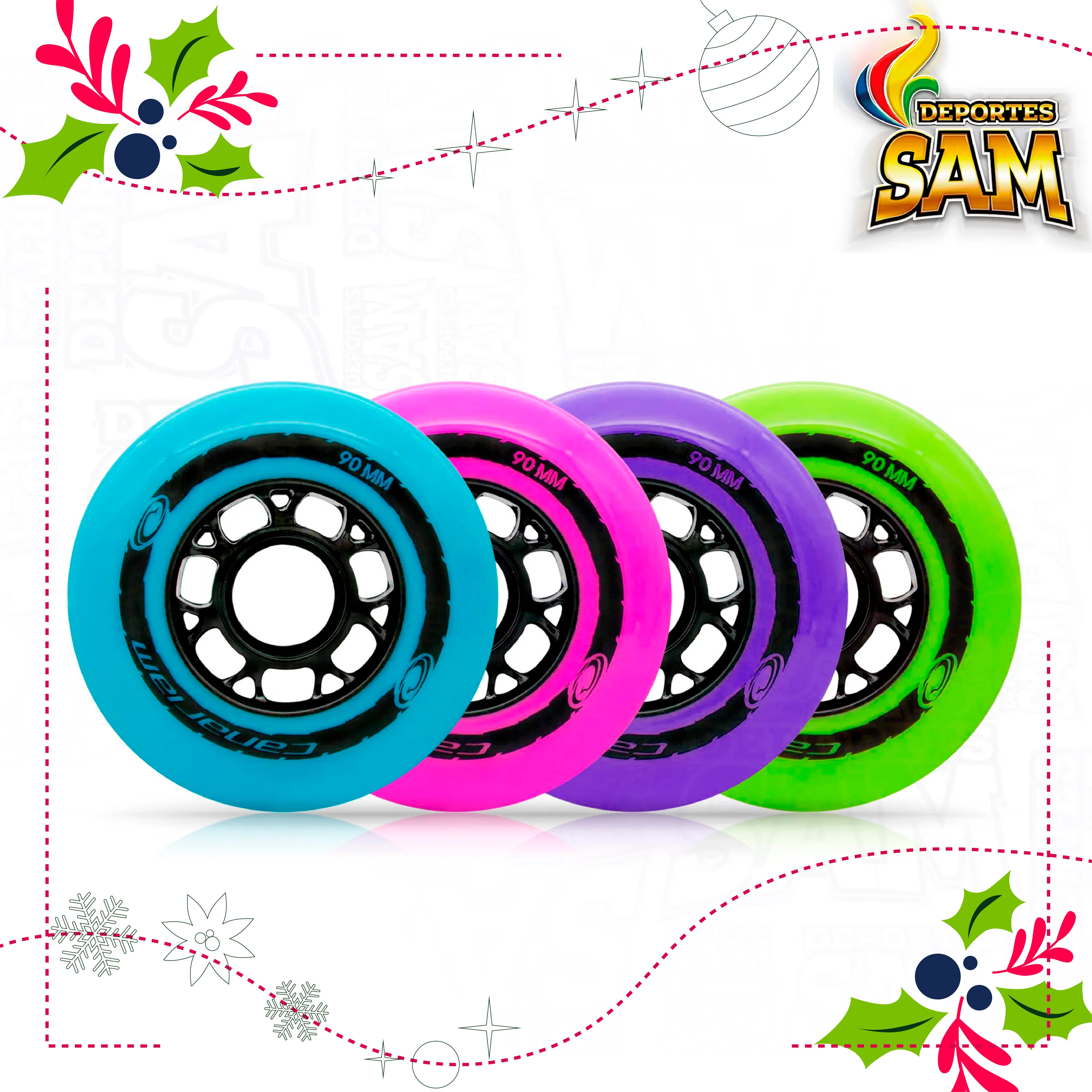 RUEDA NEO 90MM  CANARIAM