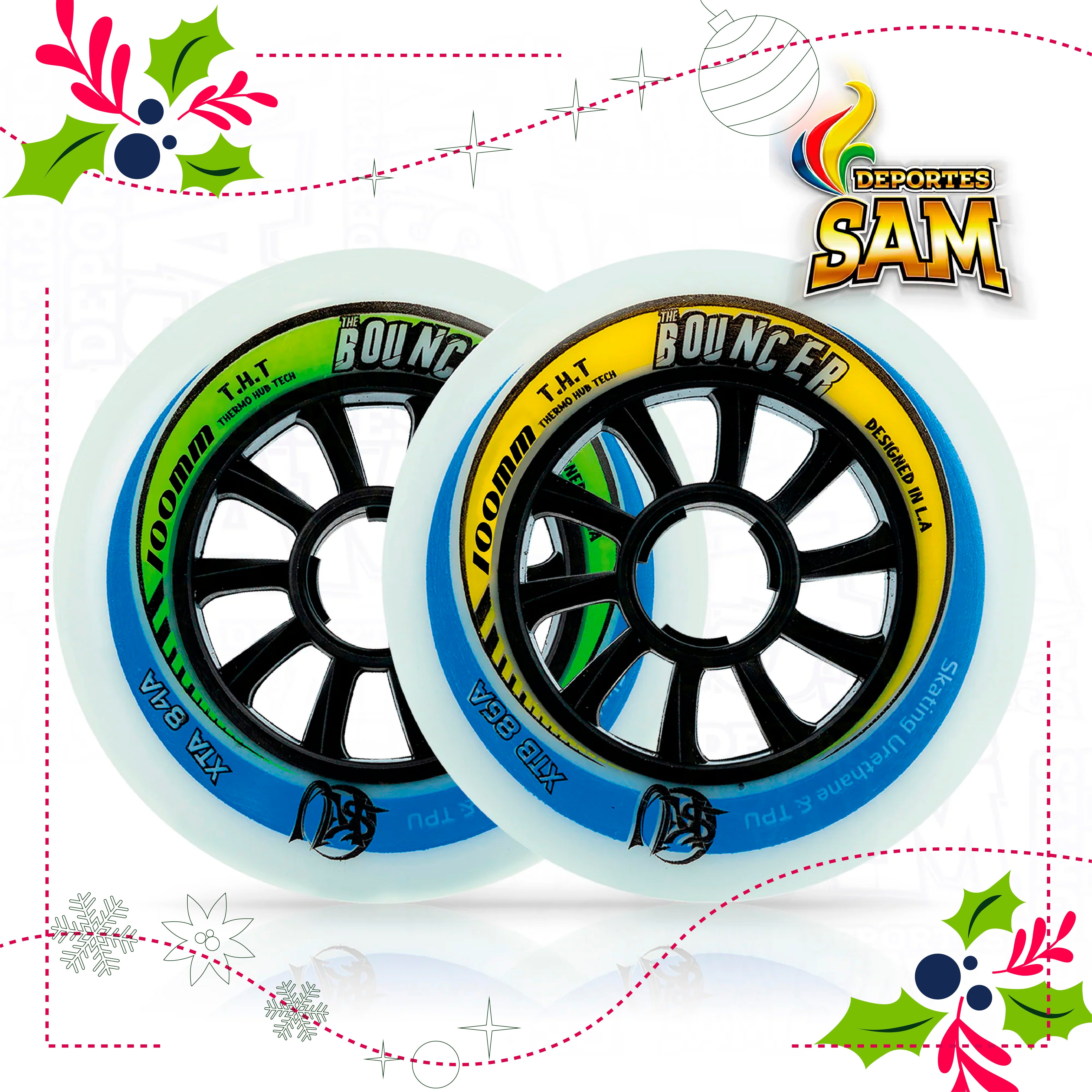 RUEDA THE BOUNCER 100MM