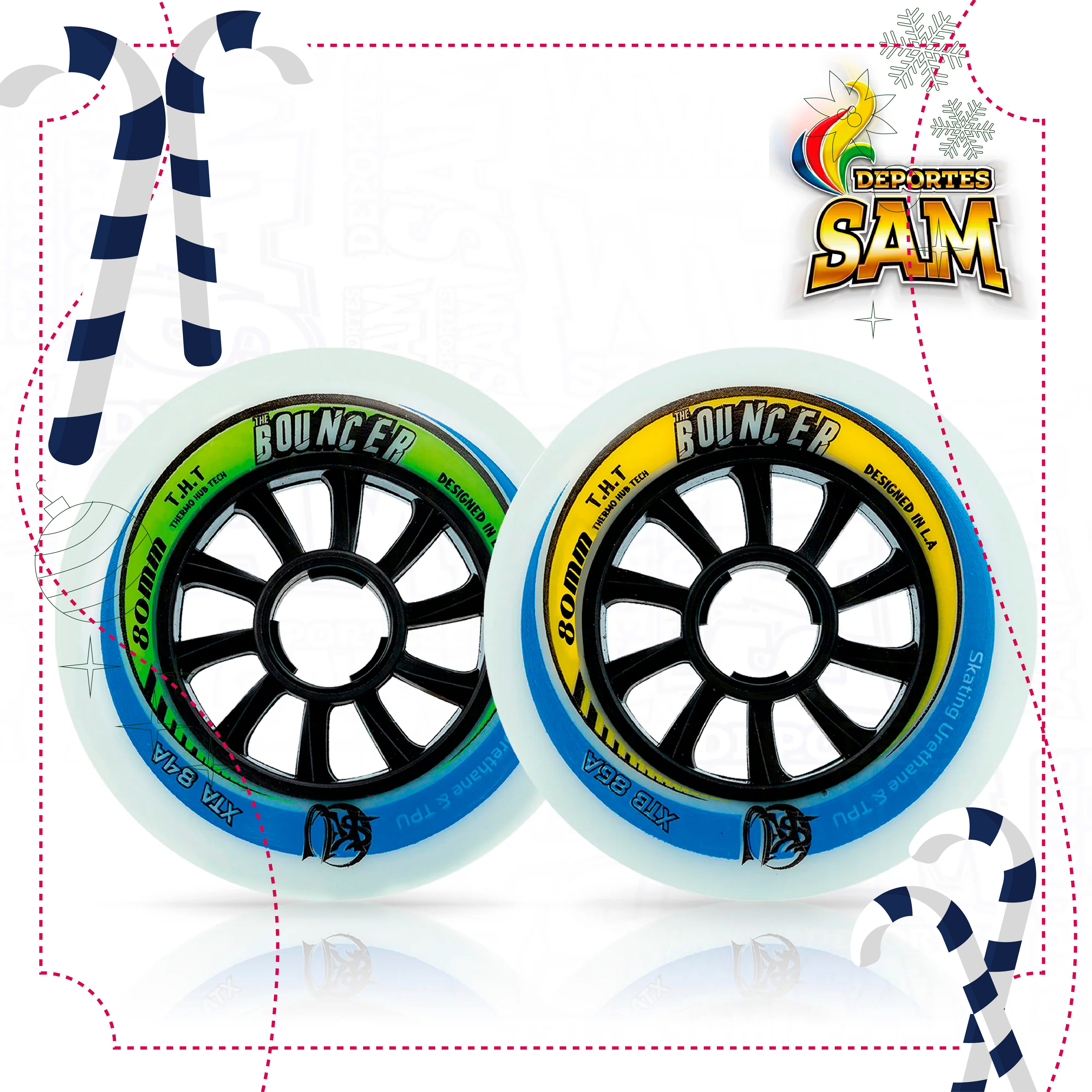 RUEDA THE BOUNCER 80MM