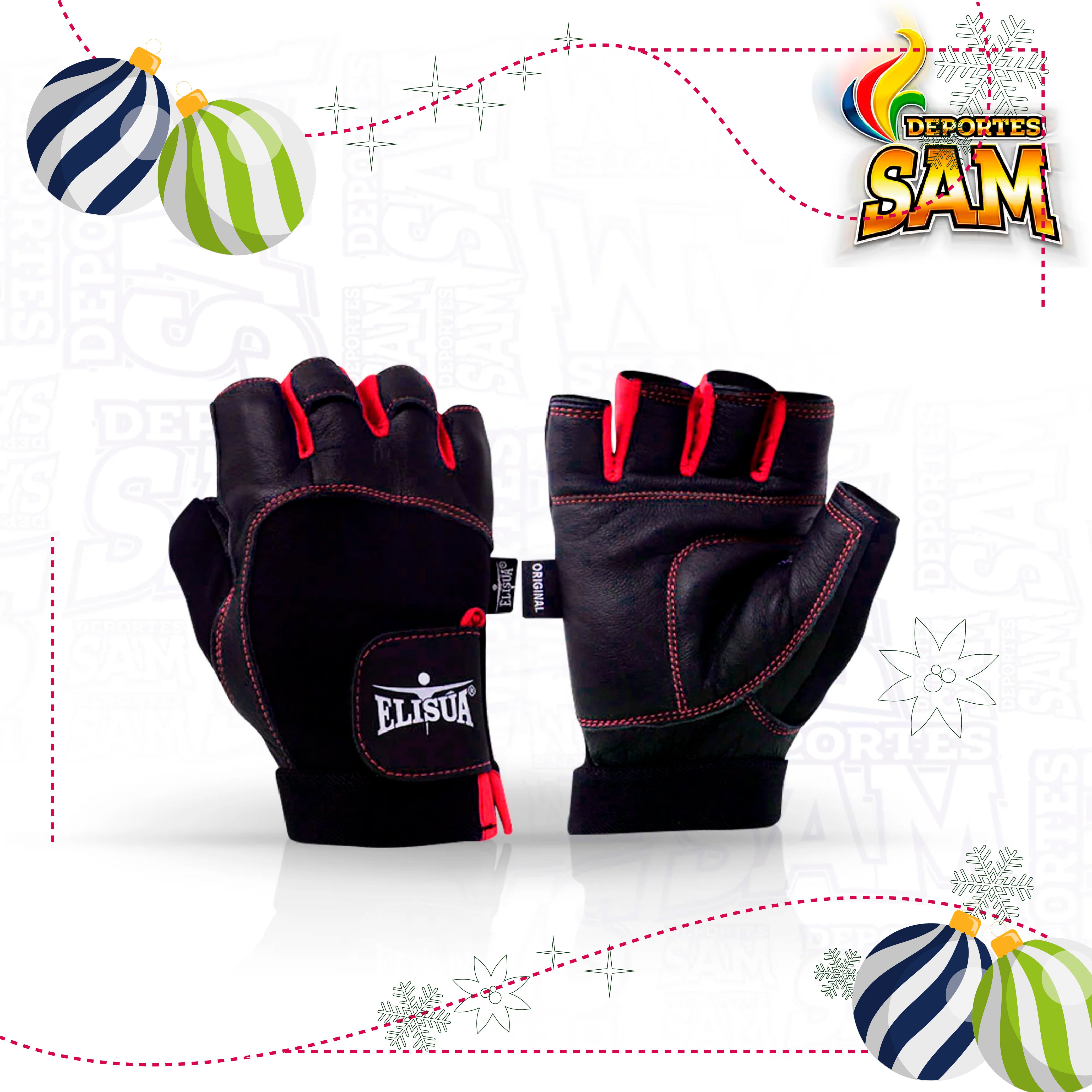 SPANDEX HOMBRE CORTO ROJO GUANTE ELISUA