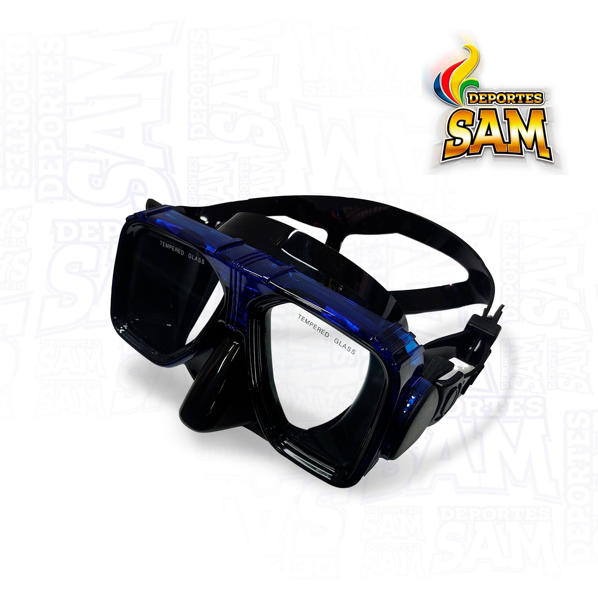 SET CARETA SNORKEL TEMPERED GLASS DOBLE VAL RUNNER