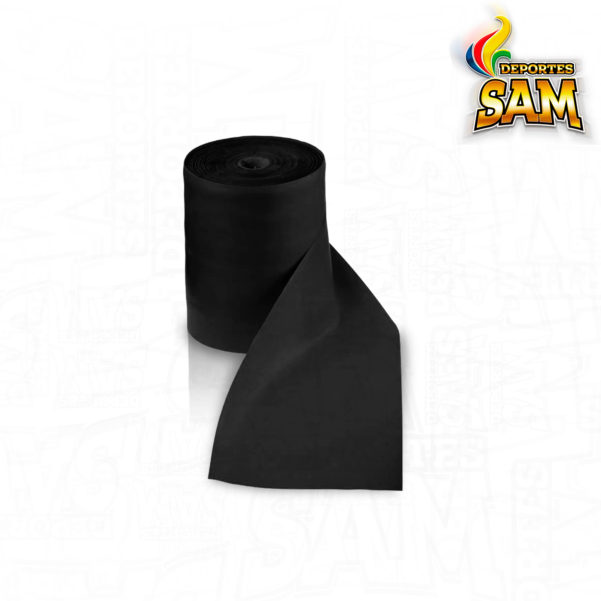 BANDA THERABAND NEGRO ROLLO X 20MTS
